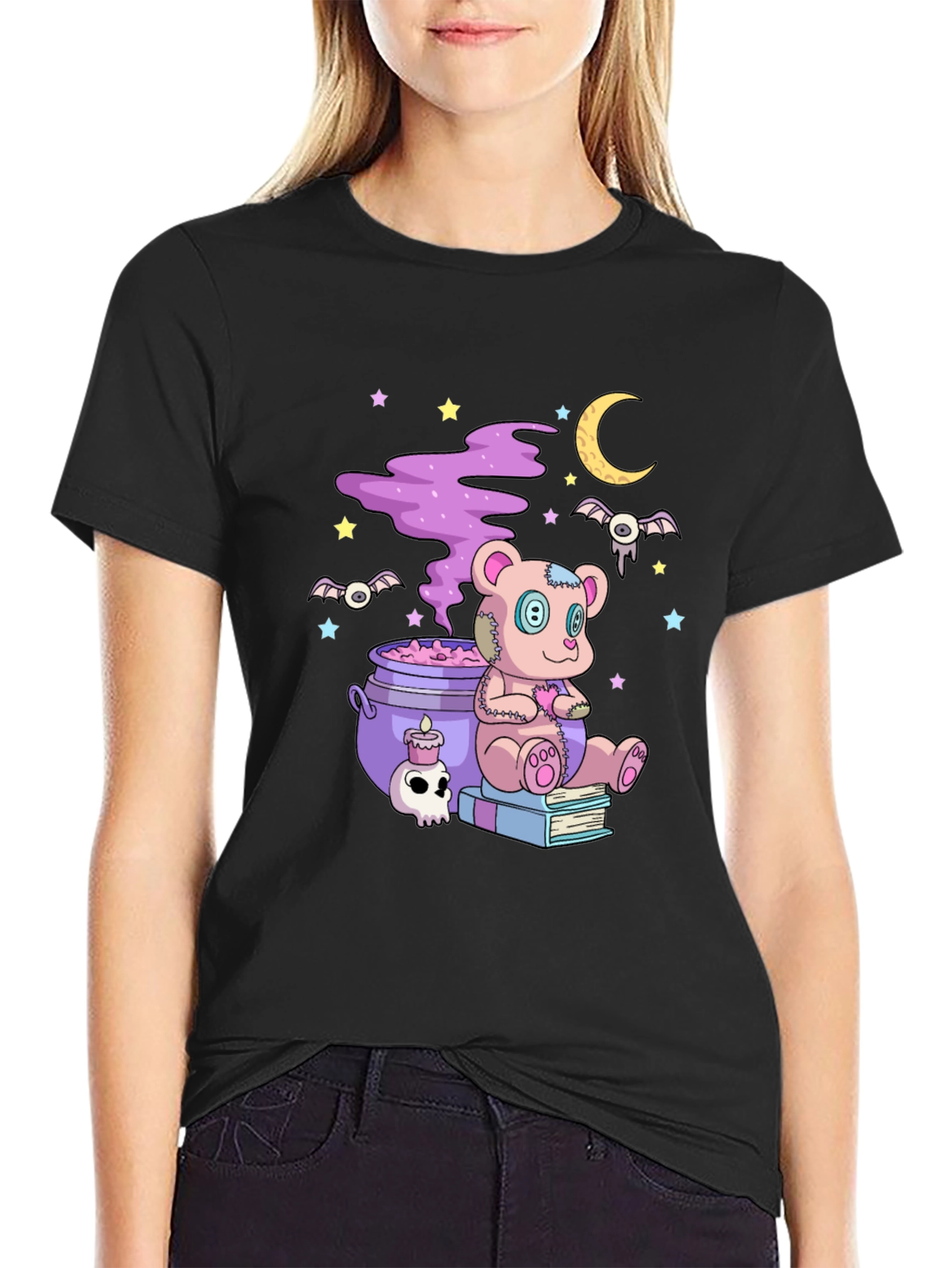 Spooky Cute Bear Halloween T-Shirt