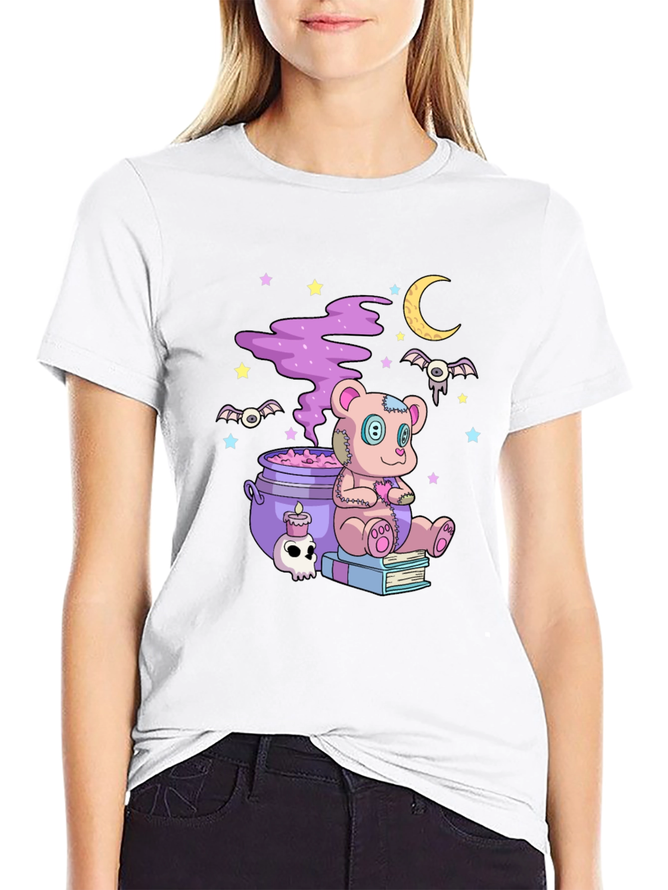 Spooky Cute Bear Halloween T-Shirt