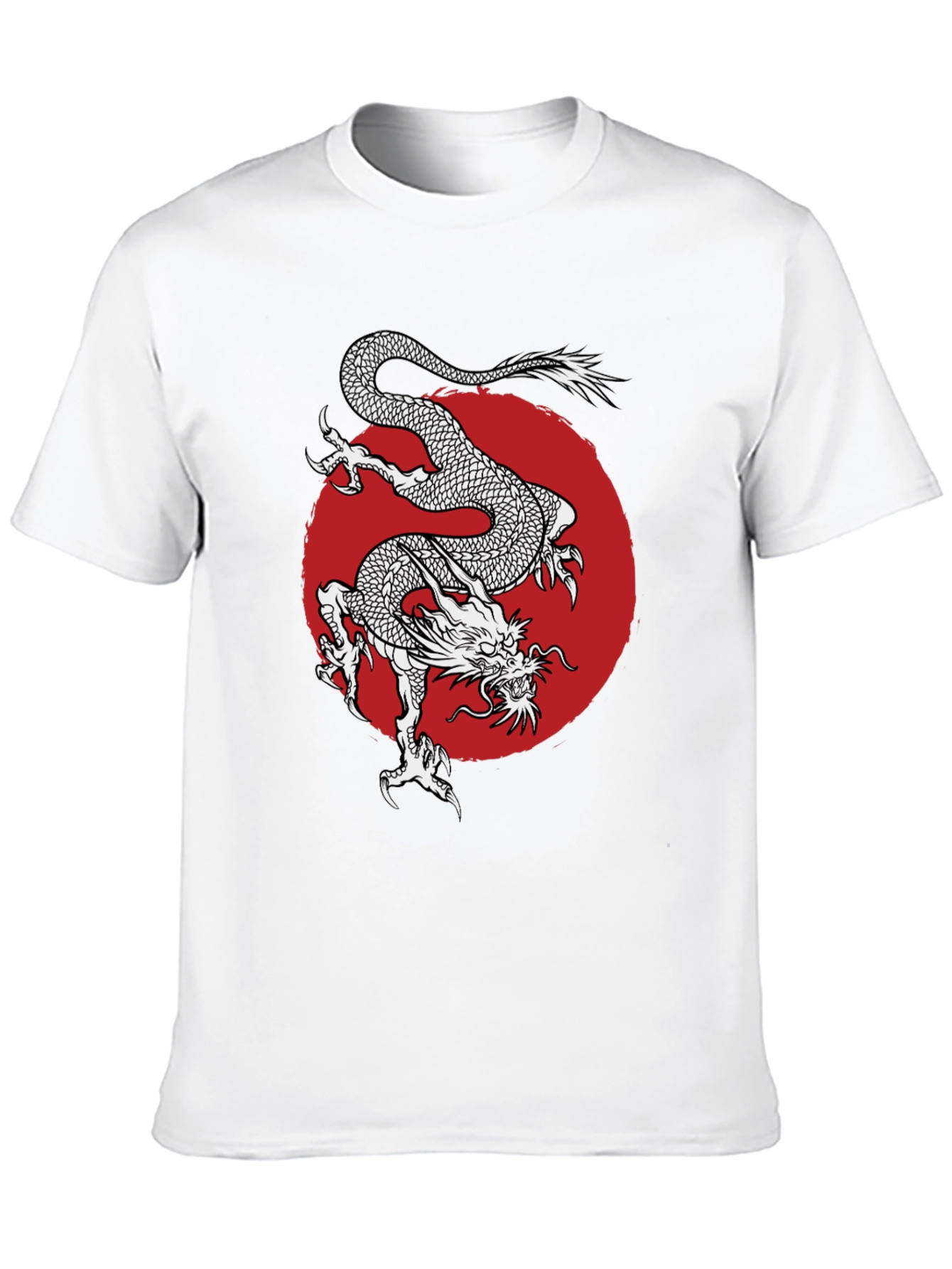 Dragon Graphic Tee - Black T-Shirt