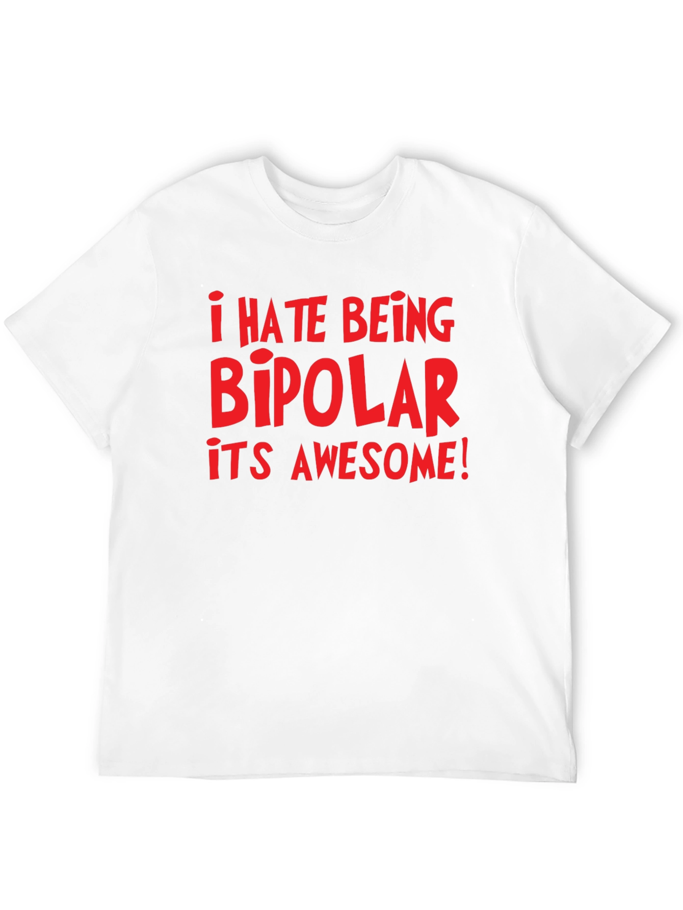 Bipolar Awesome Black T-Shirt
