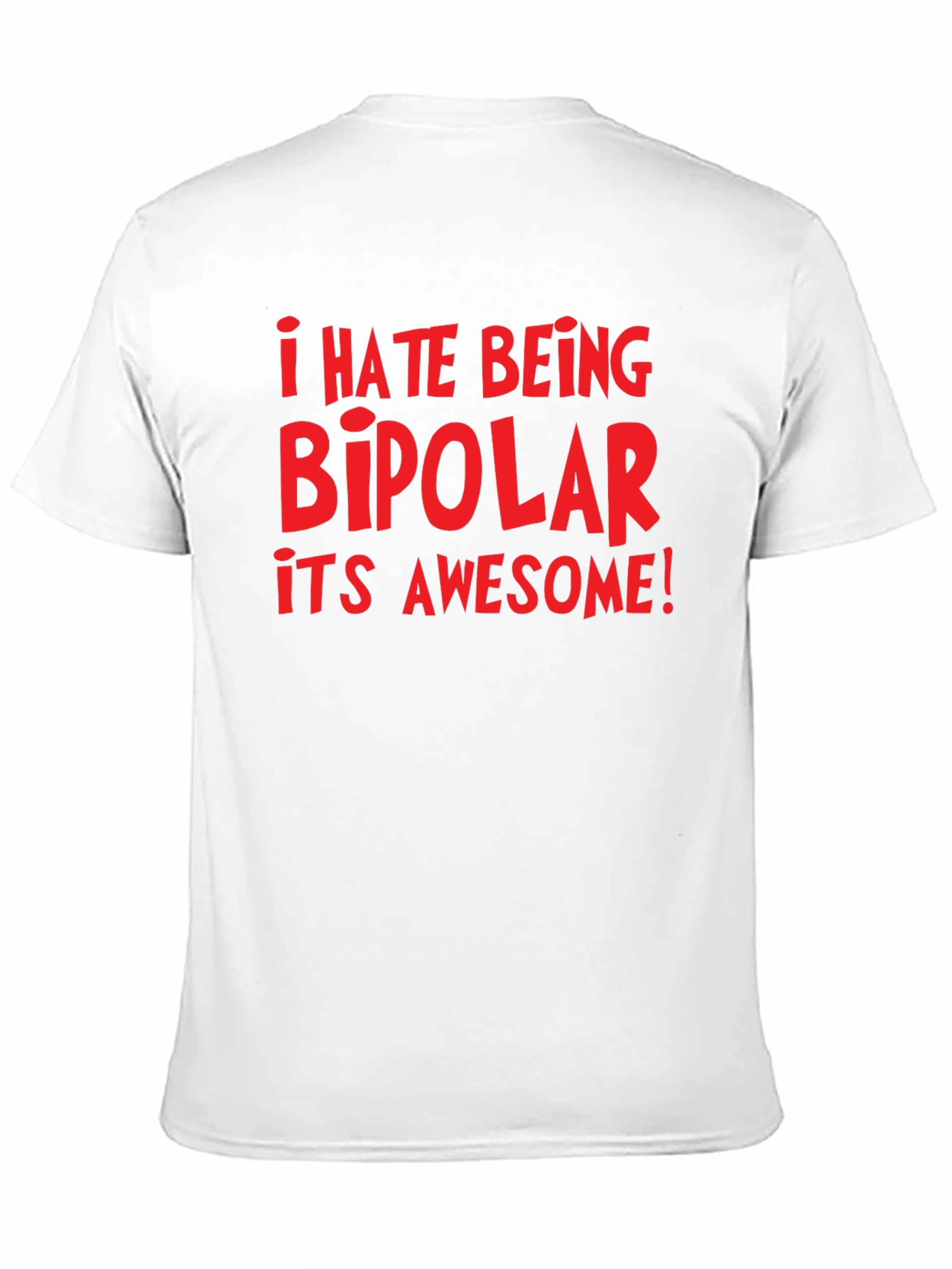 Bipolar Awesome Black T-Shirt