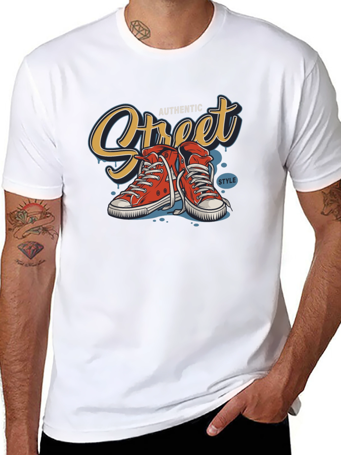 Authentic Street Style Graphic Tee