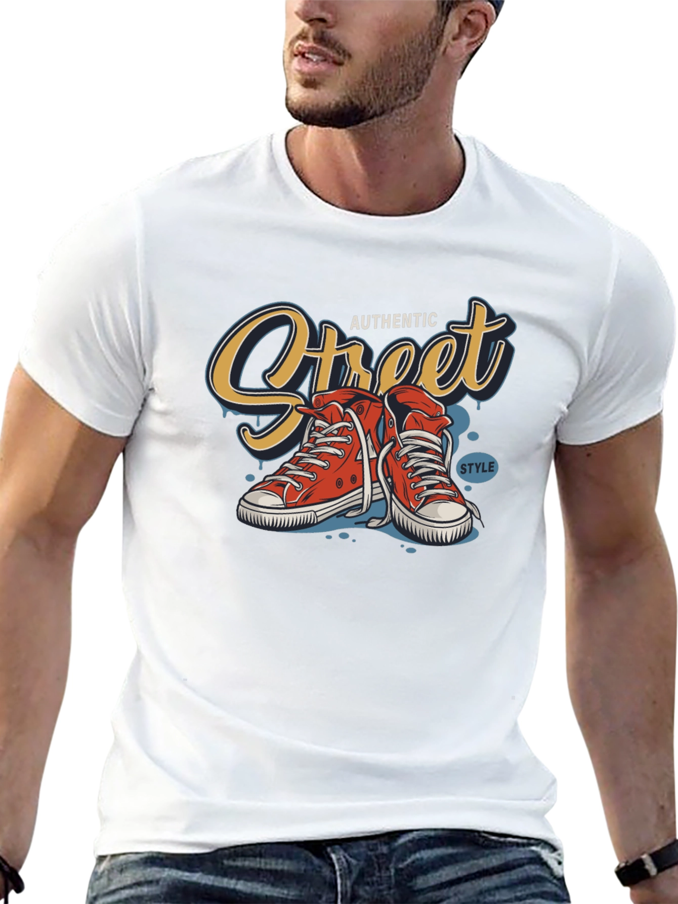 Authentic Street Style Graphic Tee
