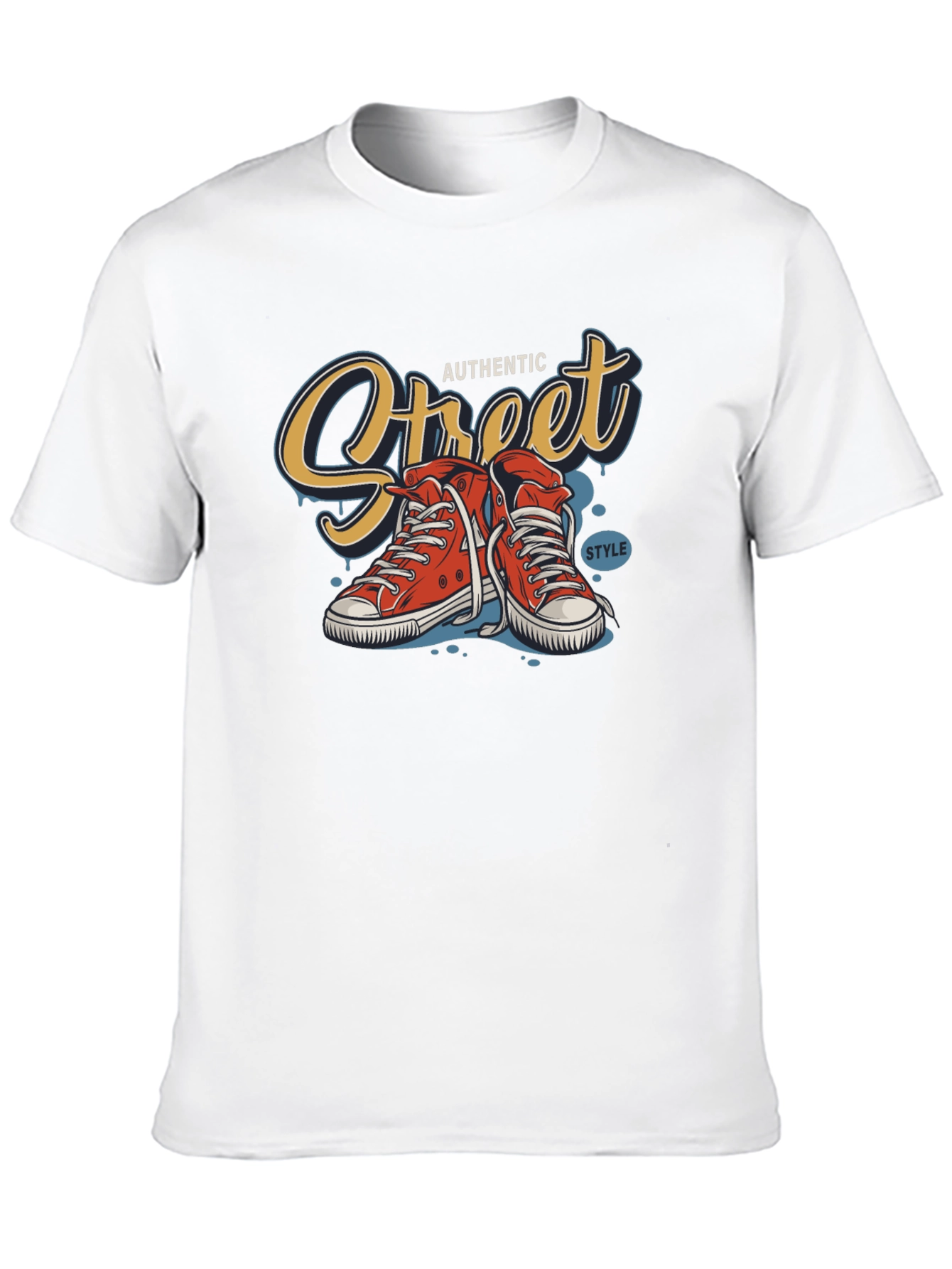 Authentic Street Style Graphic Tee