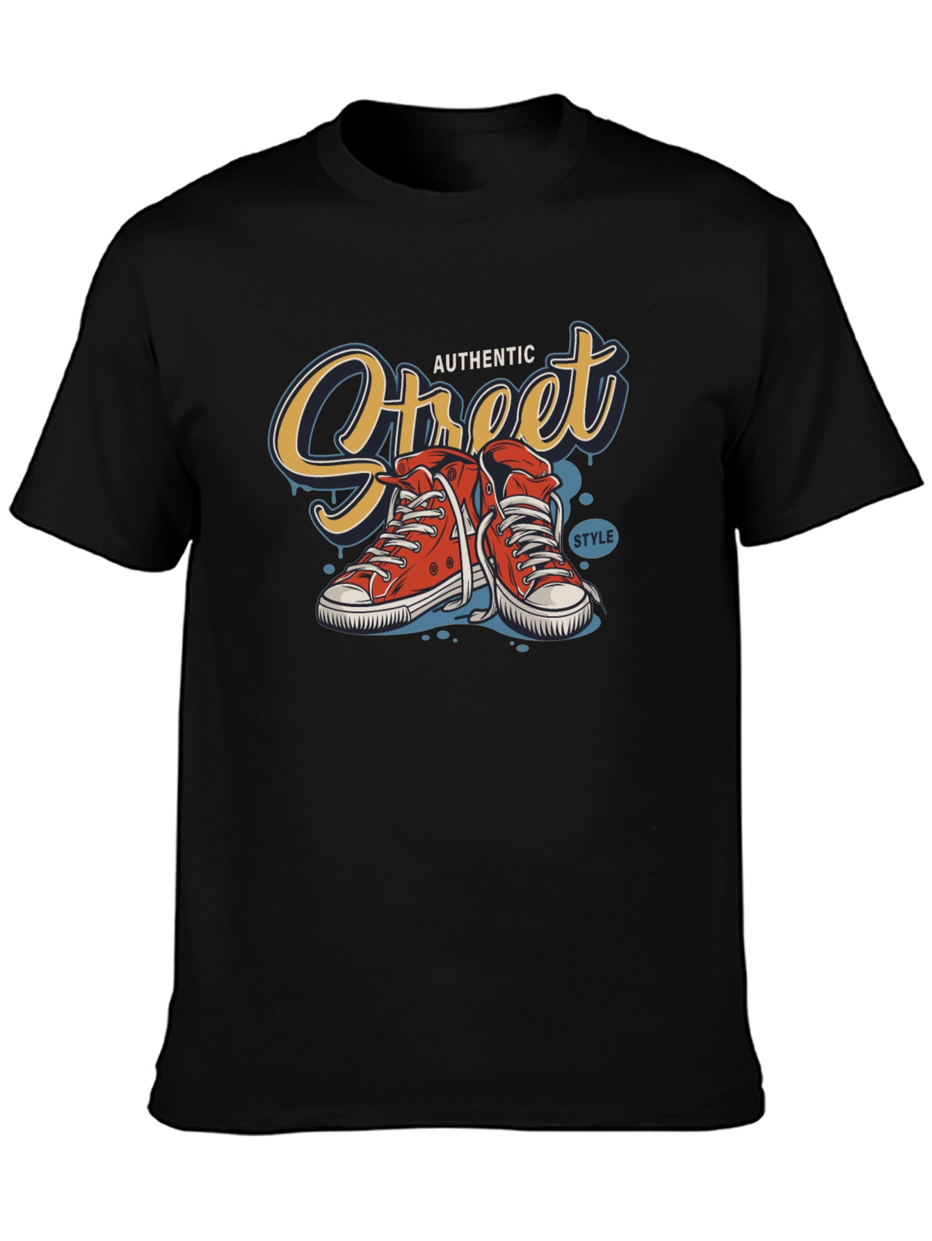 Authentic Street Style Graphic Tee