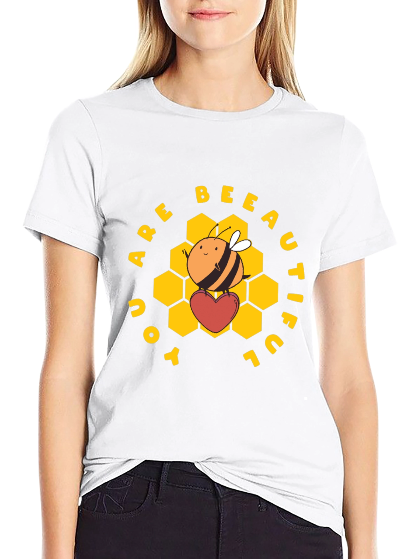 You Are Bee-autiful Graphic T-Shirt