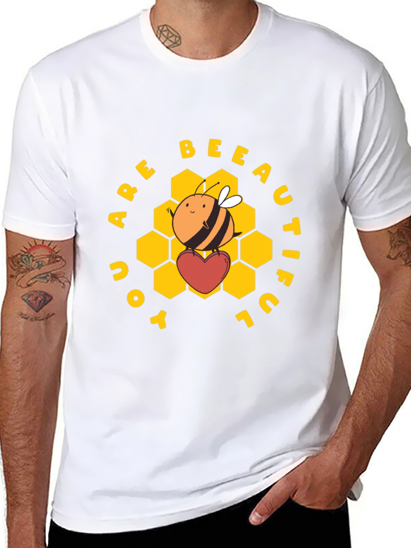 You Are Bee-autiful Graphic T-Shirt