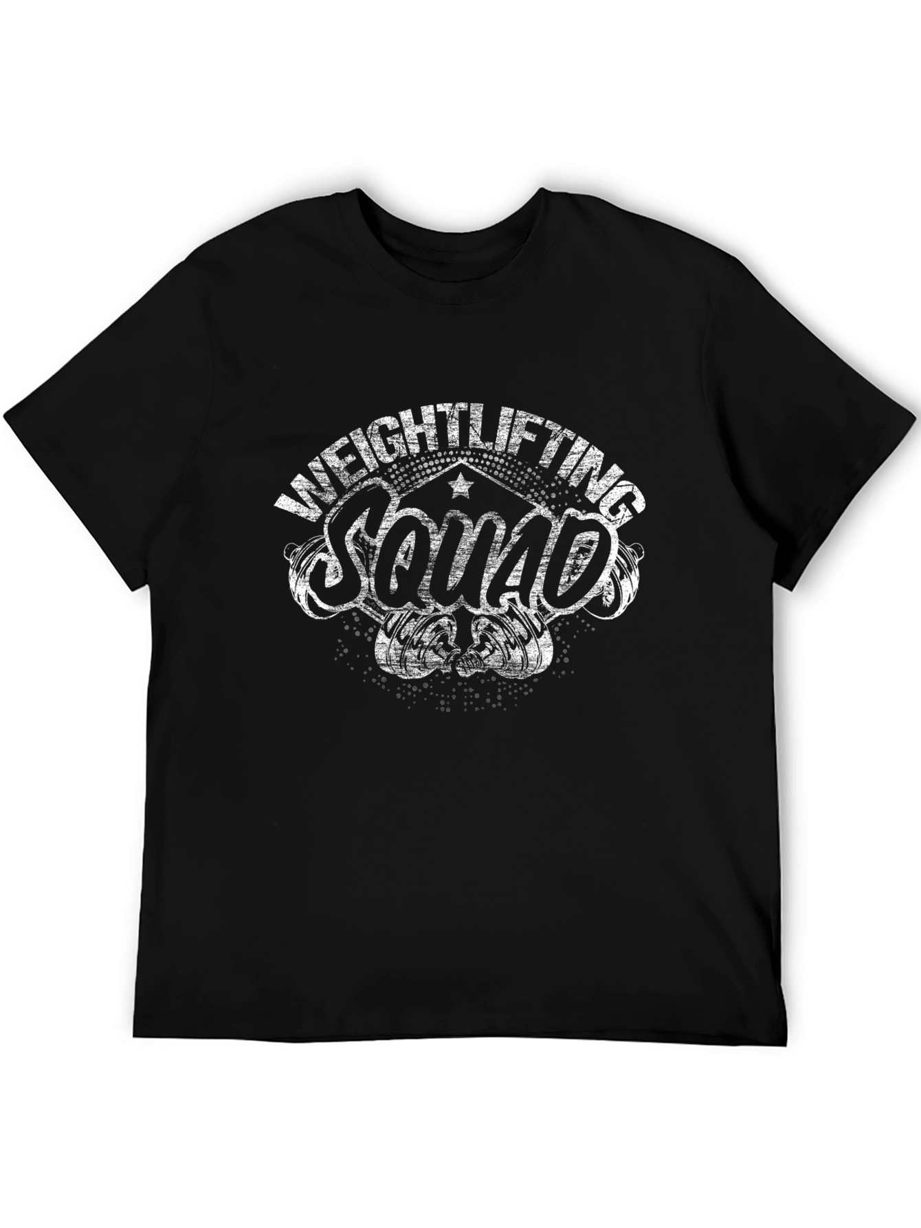 Weightlifting Squad Black T-Shirt