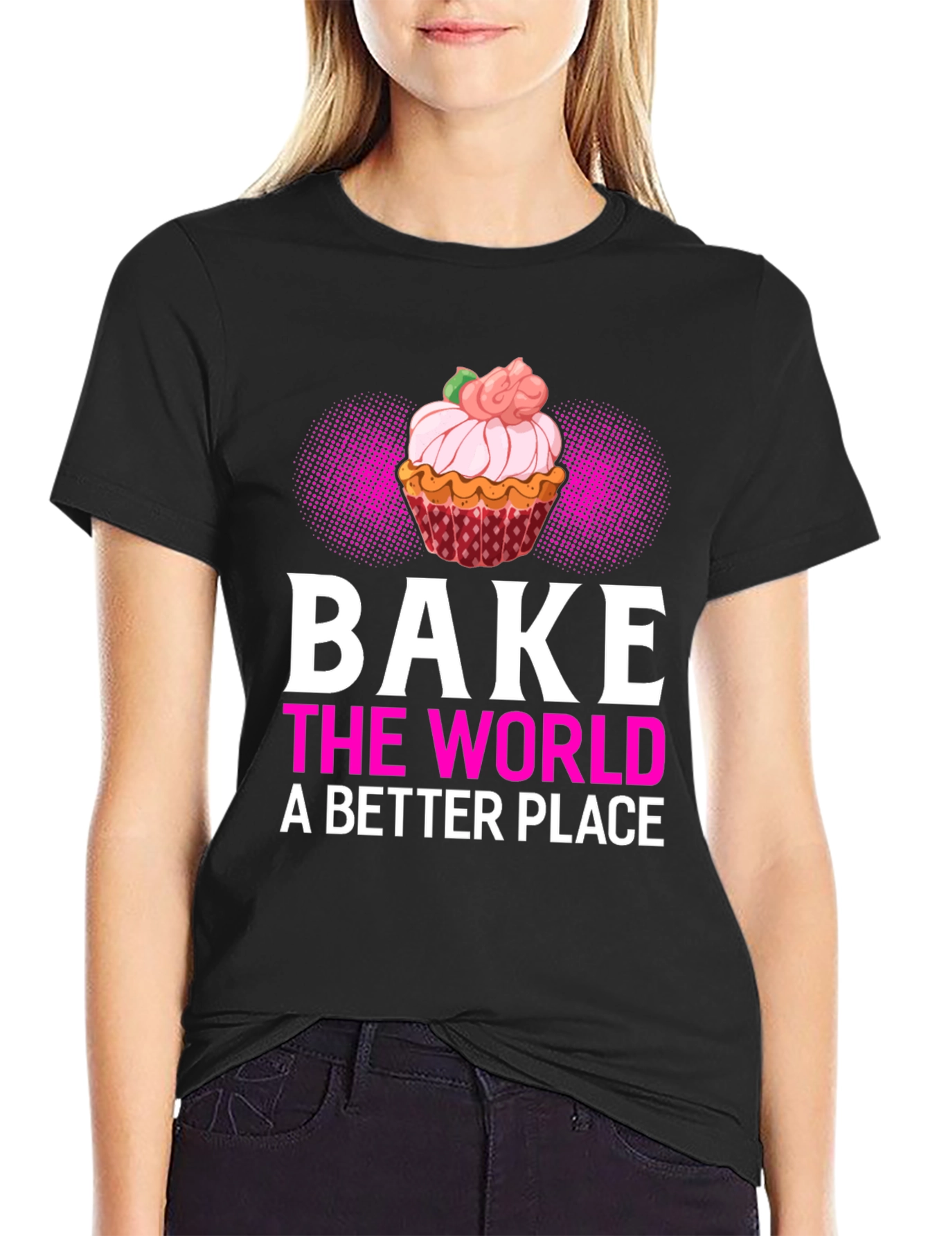 Bake the World Better T-Shirt | Baker Gift