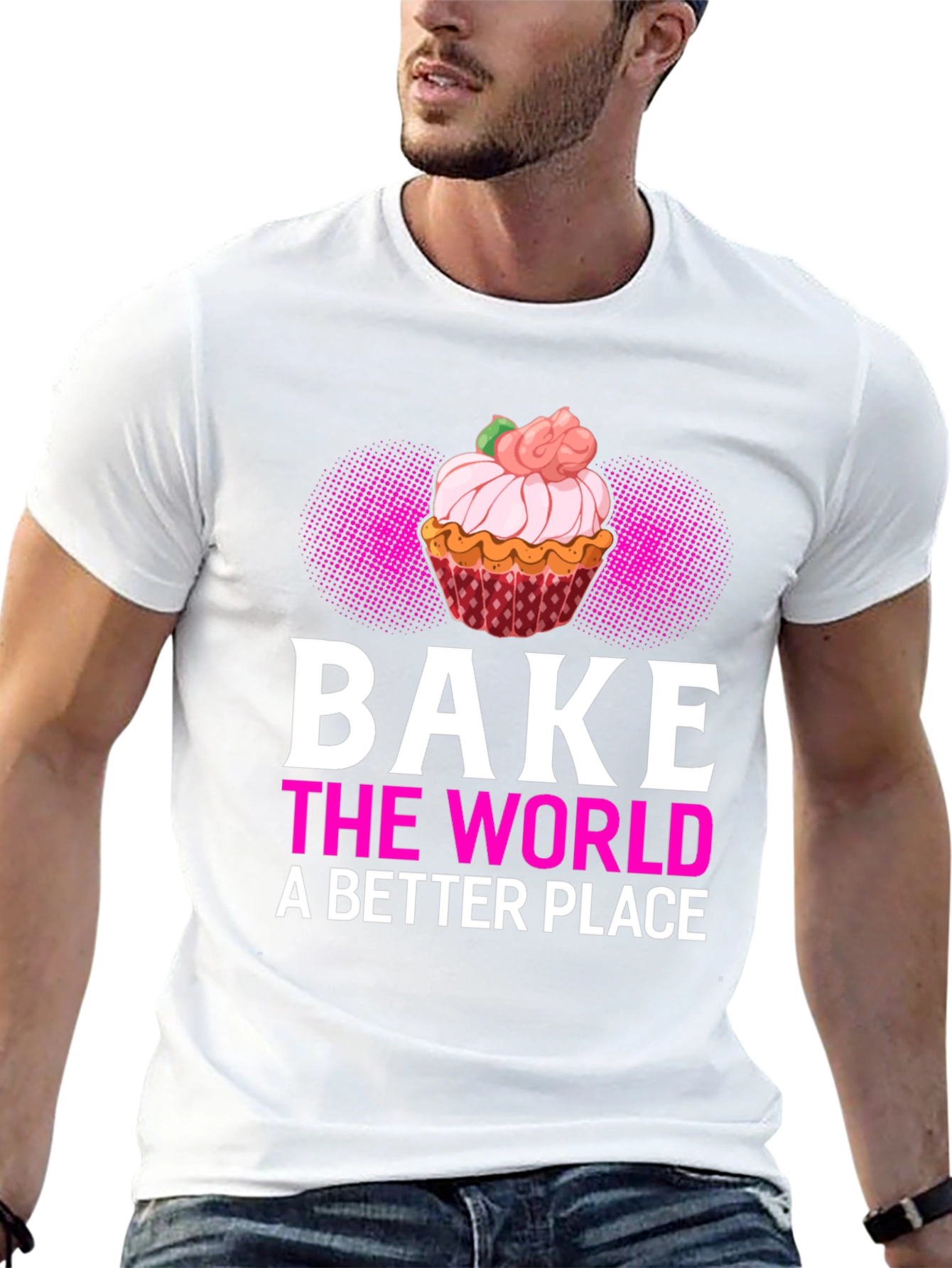 Bake the World Better T-Shirt | Baker Gift