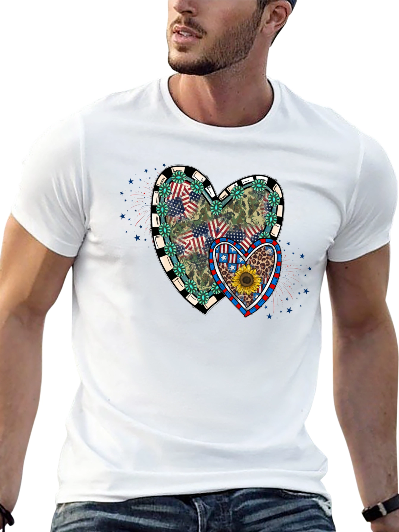 Patriotic Heart T-Shirt
