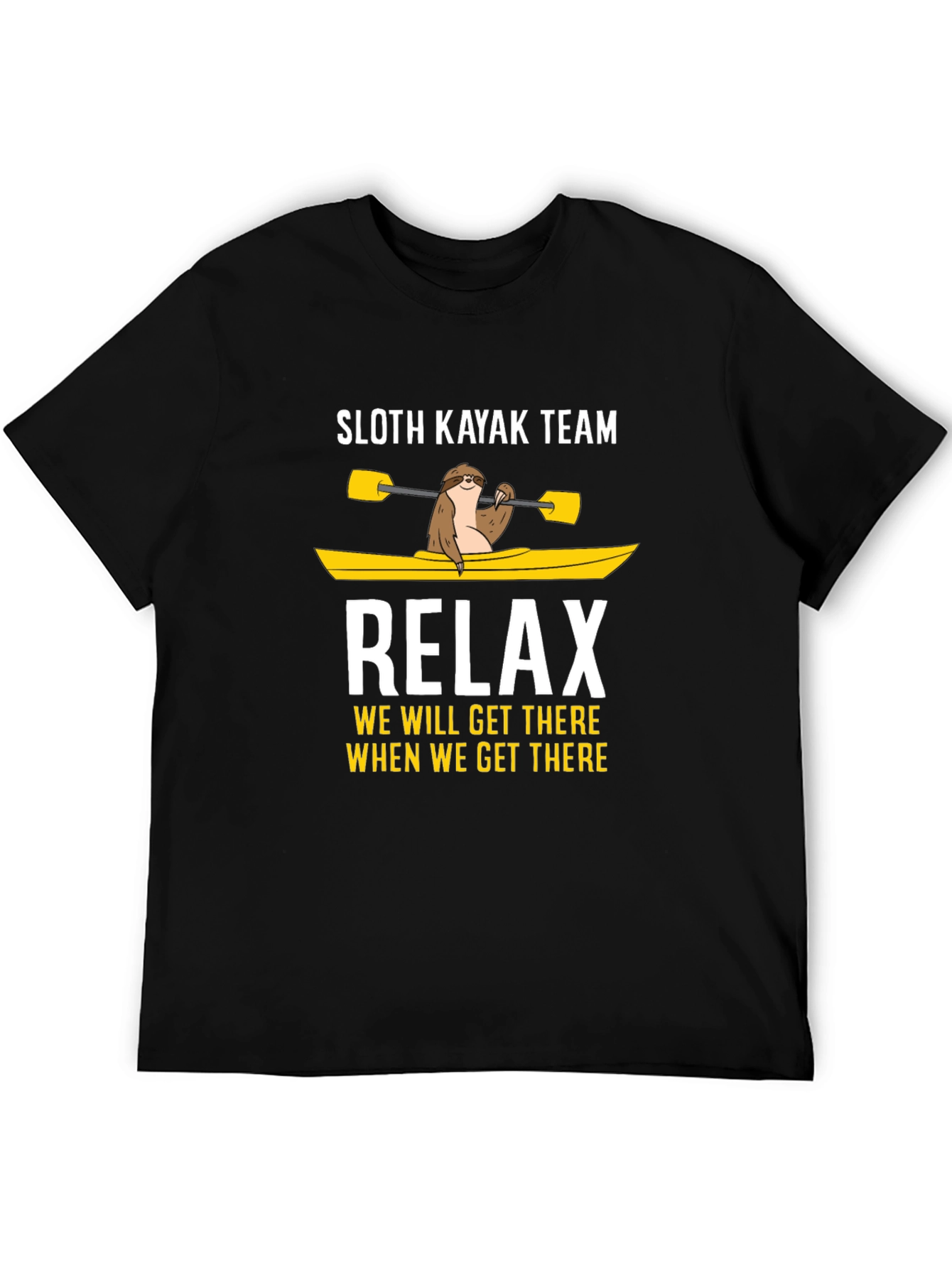 Sloth Kayak Team Relax T-Shirt