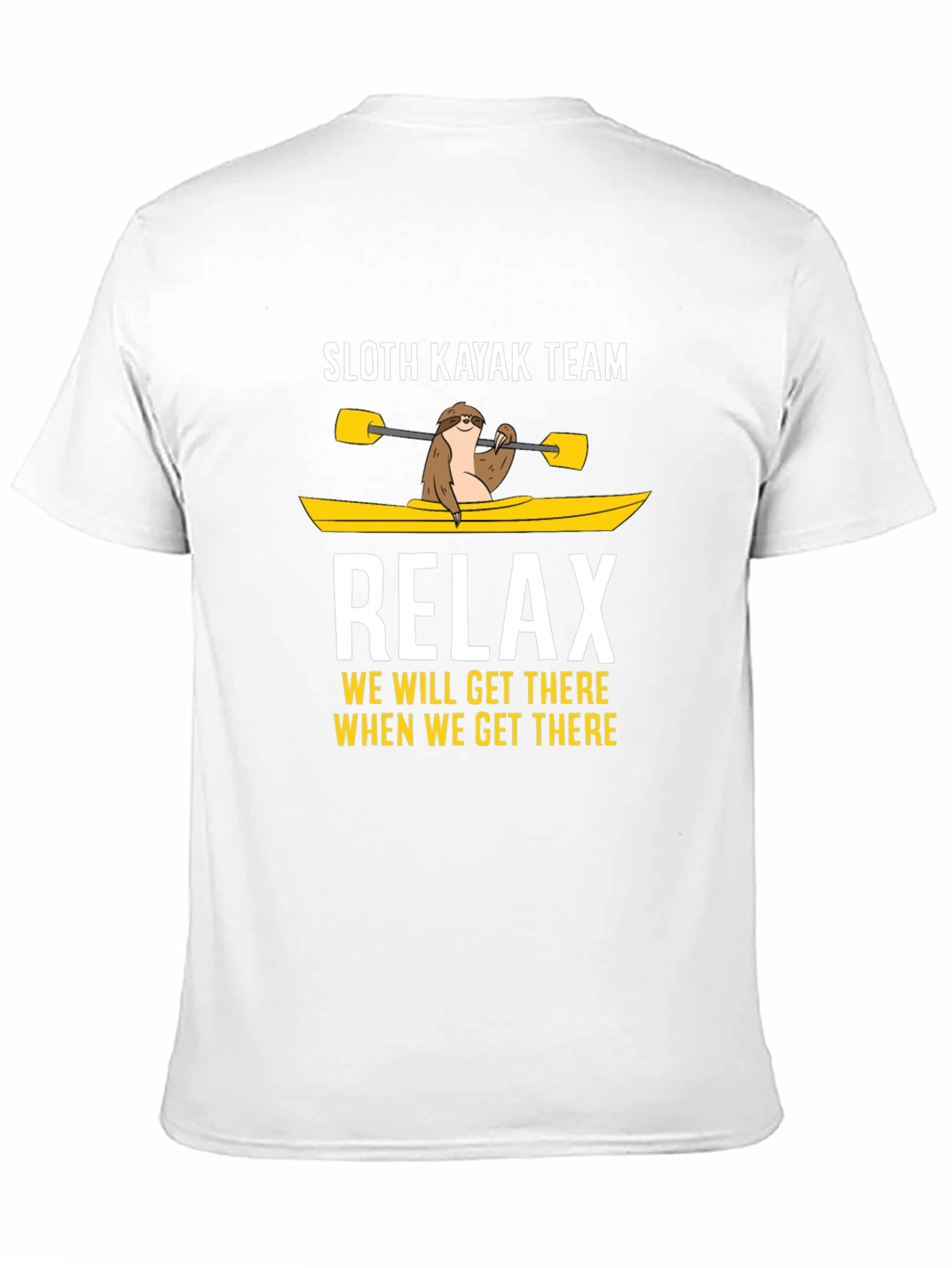 Sloth Kayak Team Relax T-Shirt