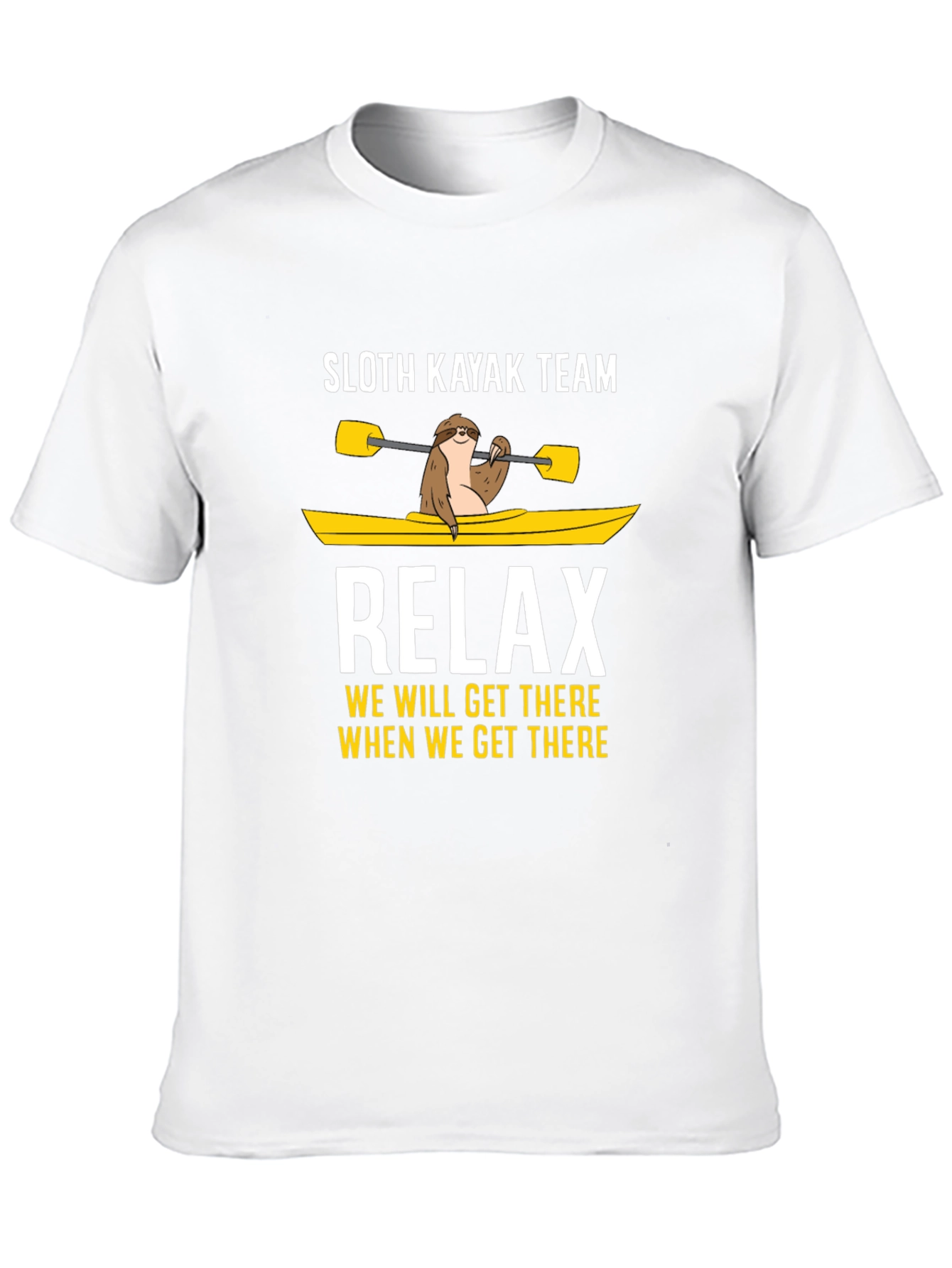 Sloth Kayak Team Relax T-Shirt