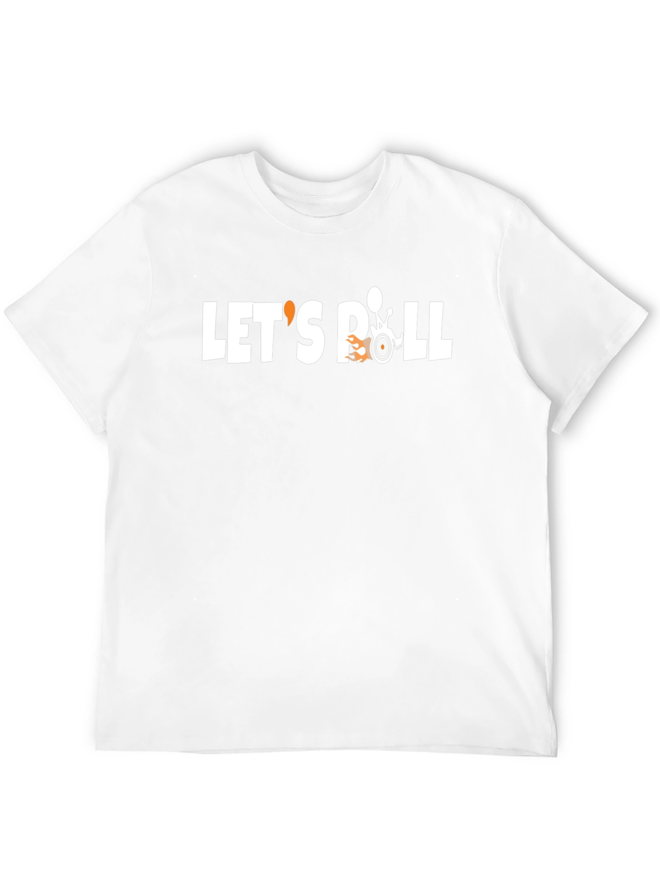 Lets Roll T-Shirt - Wheelchair Humor Tee