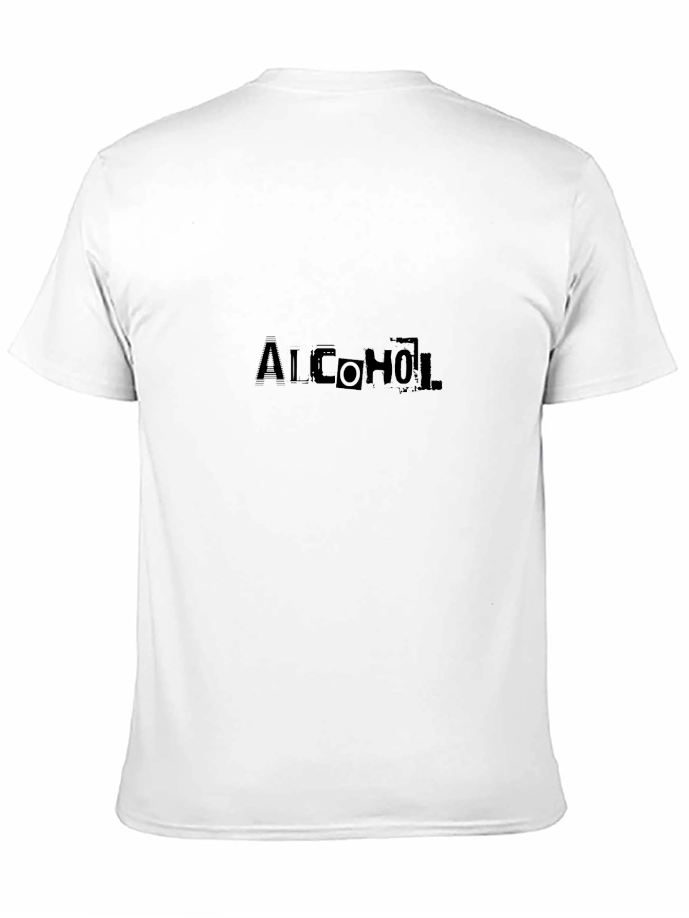Alcohol Pun Graphic Black T-Shirt