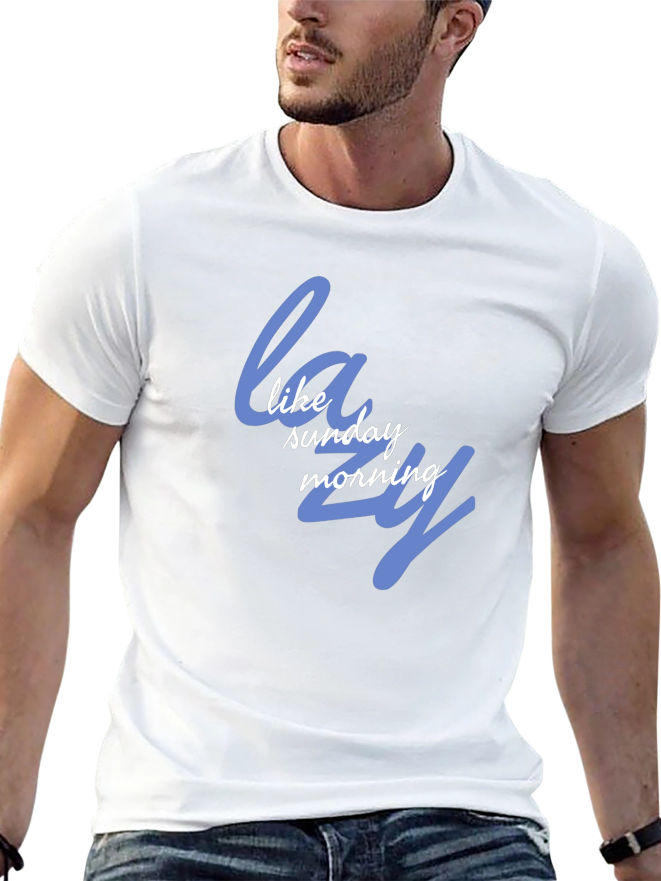 Lazy Sunday Morning Graphic T-Shirt