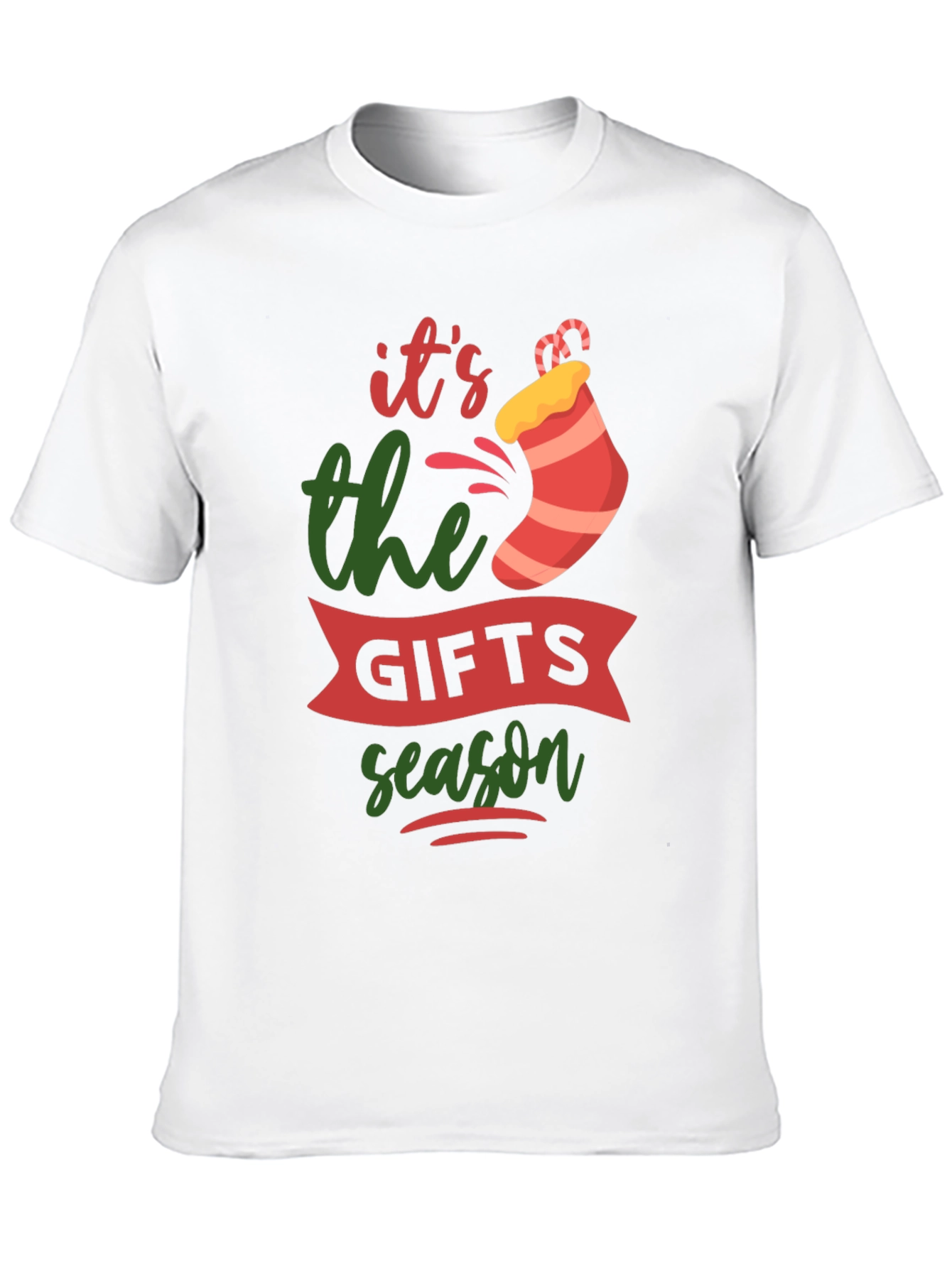 Festive Its the Gifts Season Christmas T-Shirt