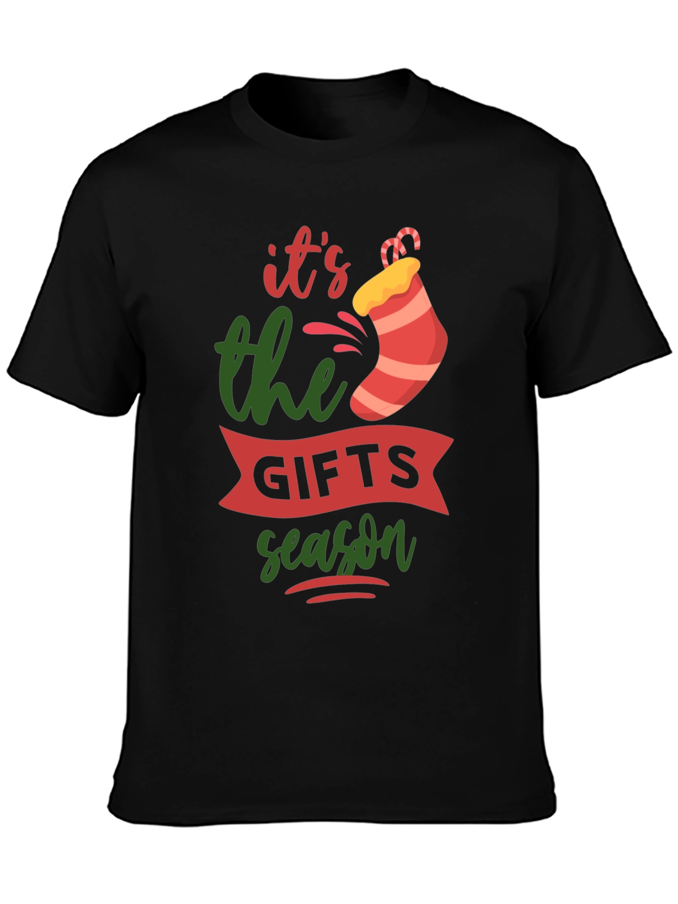 Festive Its the Gifts Season Christmas T-Shirt