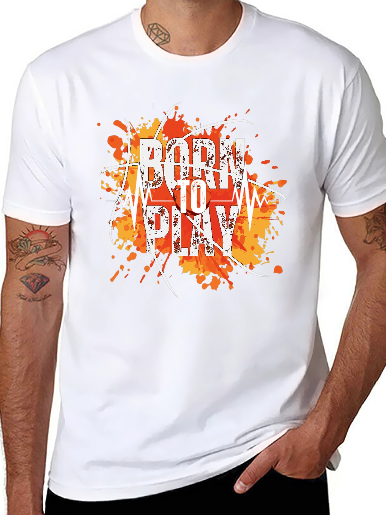 Born To Play Graphic Tee