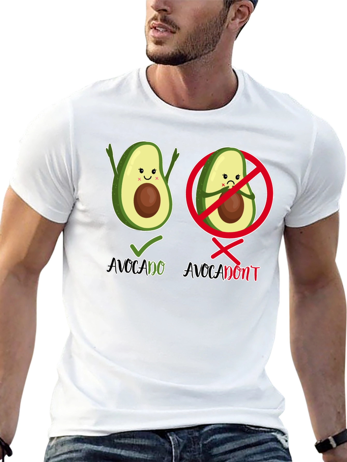 Avocado Pun T-Shirt - Funny Graphic Tee