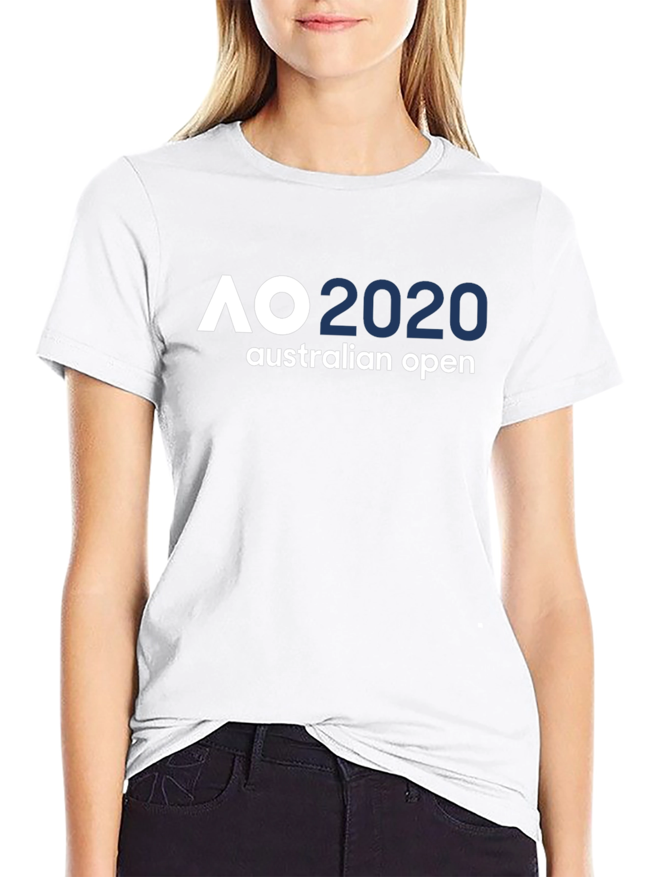 AO 2020 Australian Open Black T-Shirt