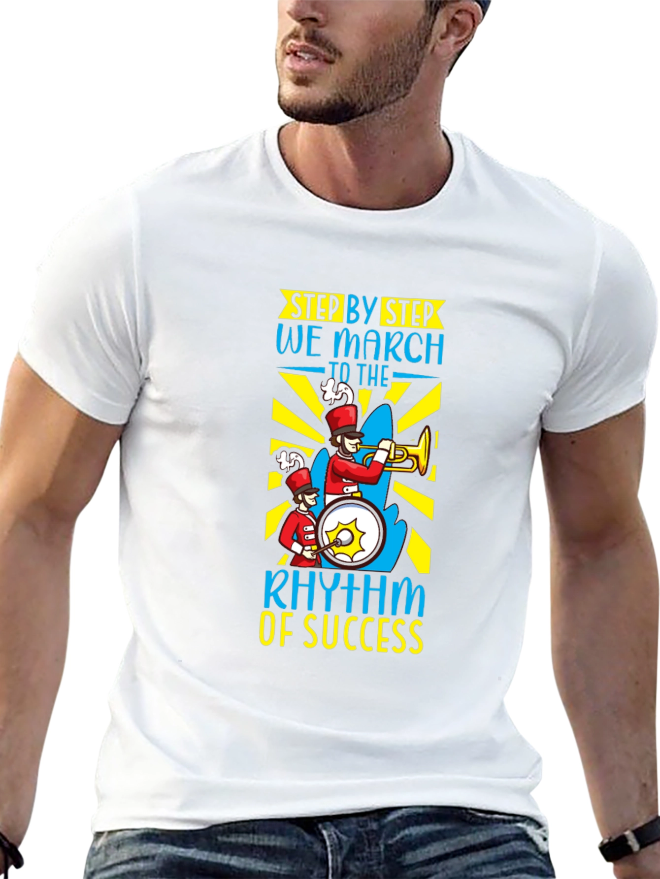 Marching Band Rhythm T-Shirt - Step by Step Success