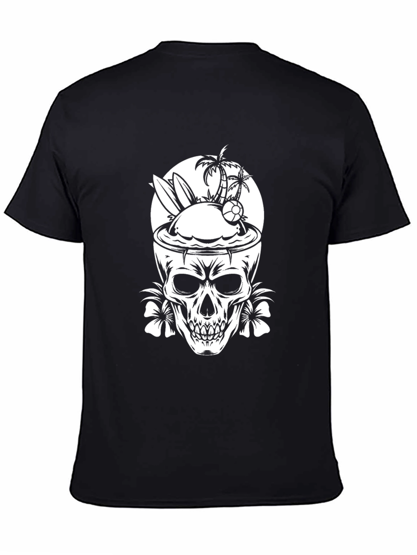 Skull Island Graphic T-Shirt - Beach Vibes