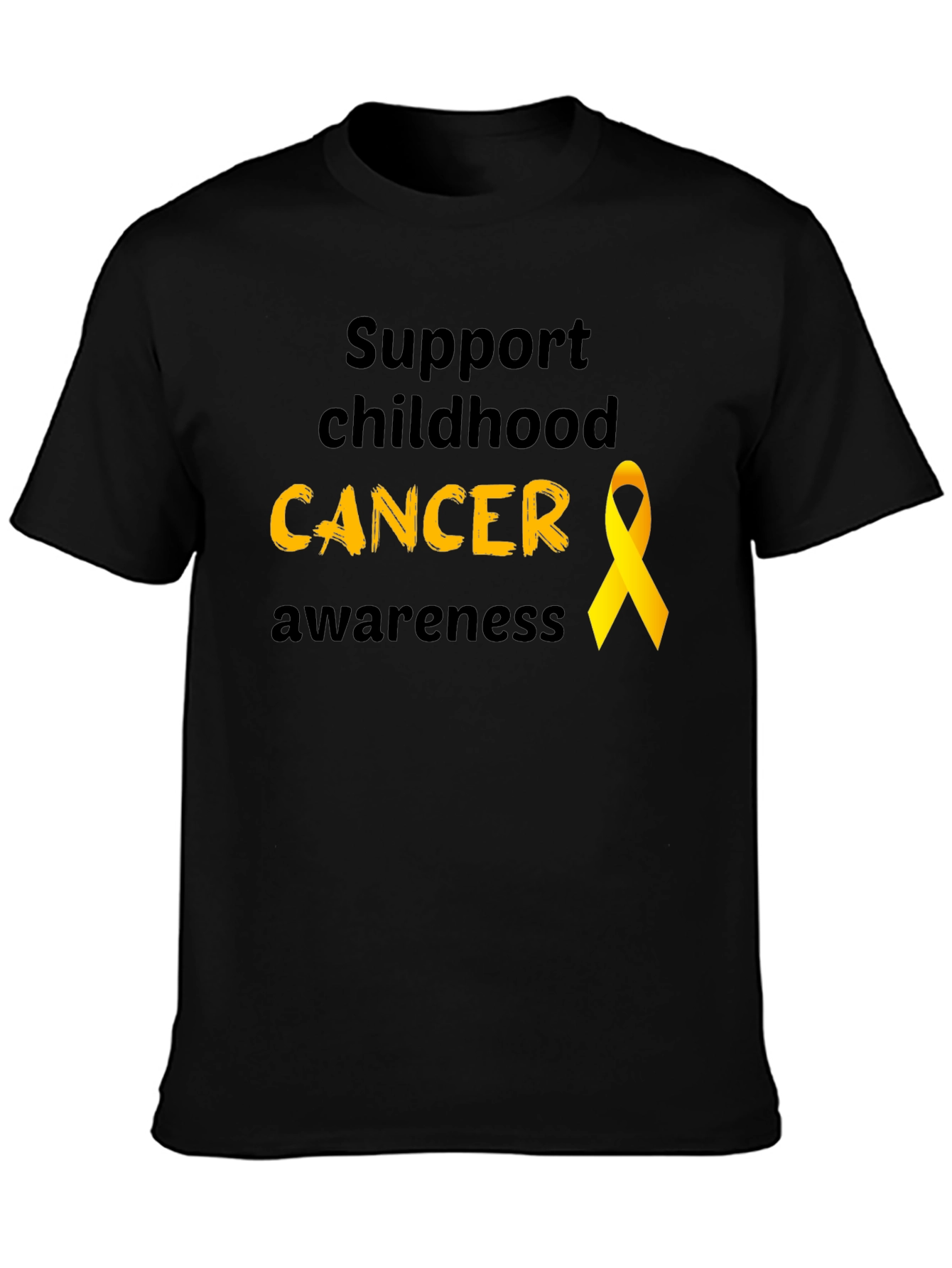 Childhood Cancer Awareness Support T-Shirt