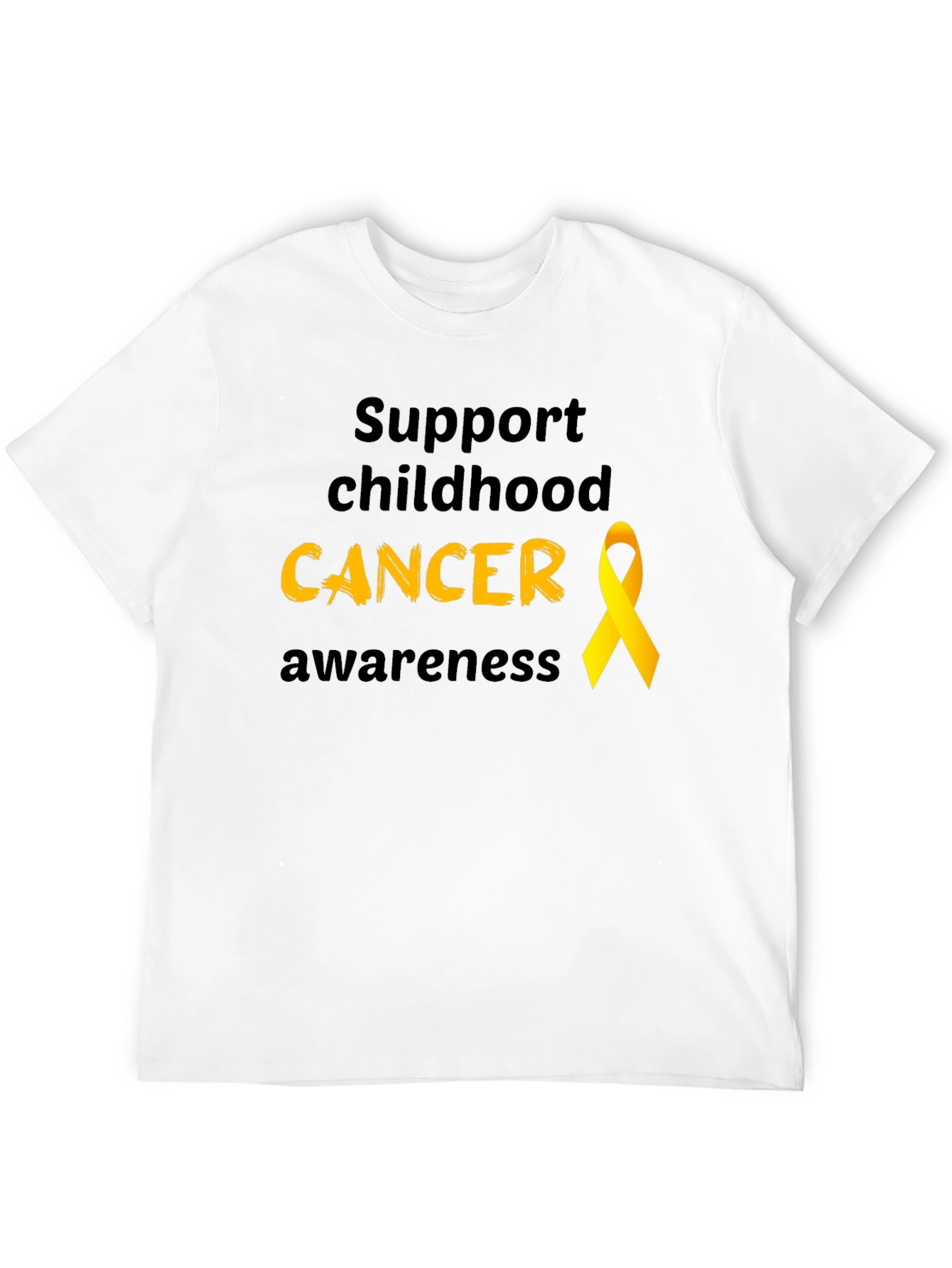 Childhood Cancer Awareness Support T-Shirt