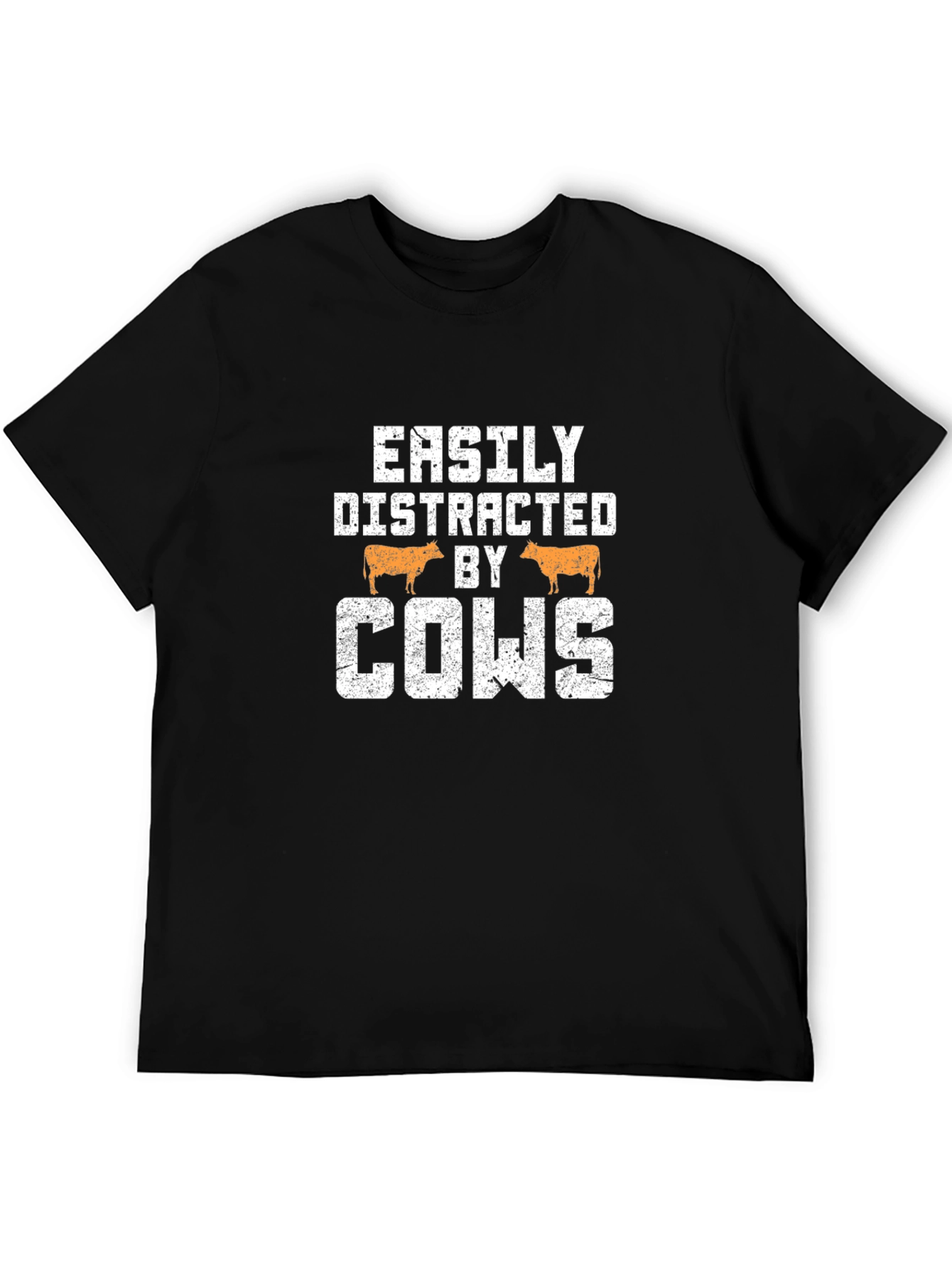 Easily Distracted By Cows Graphic Tee