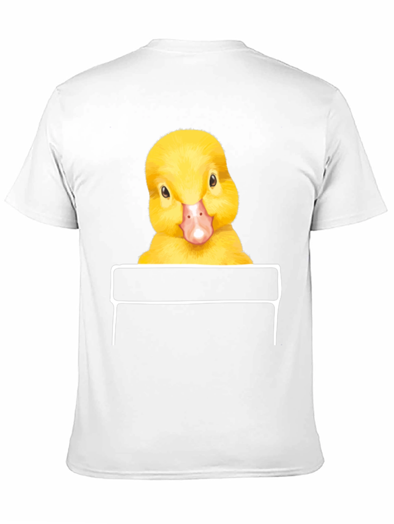Duckling Pocket Print T-Shirt