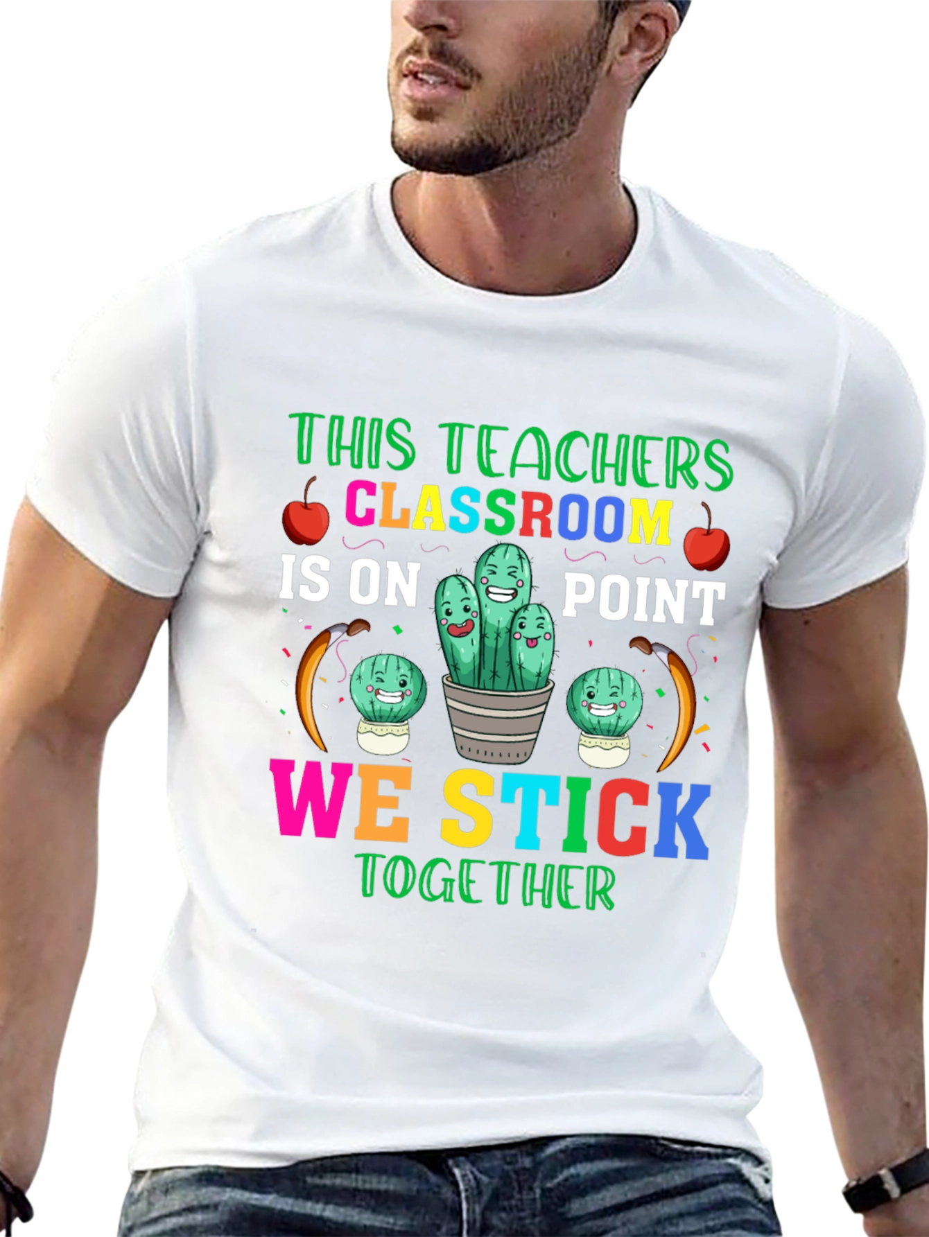 Teacher Classroom Cactus T-Shirt