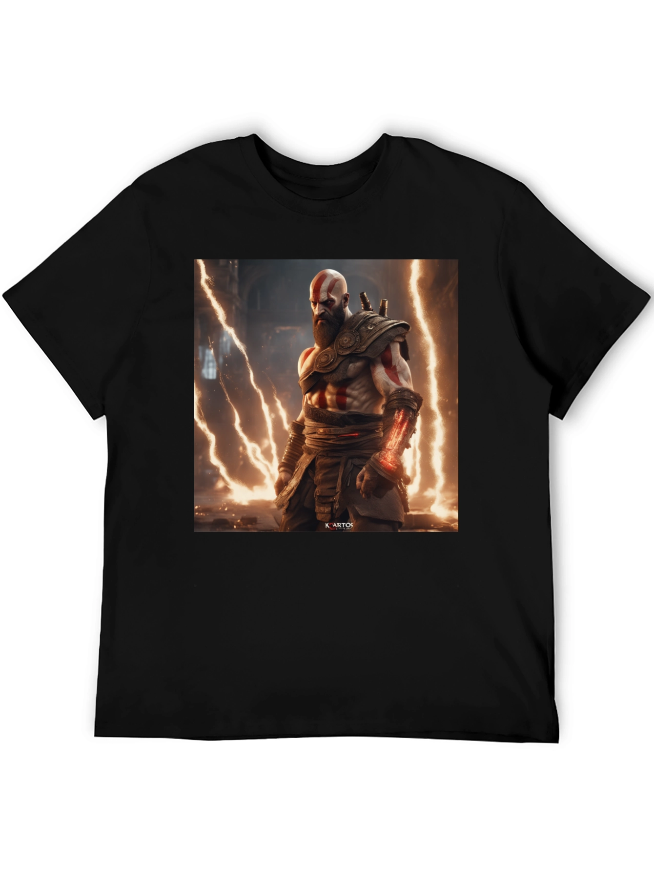 Kratos God of War Graphic Tee