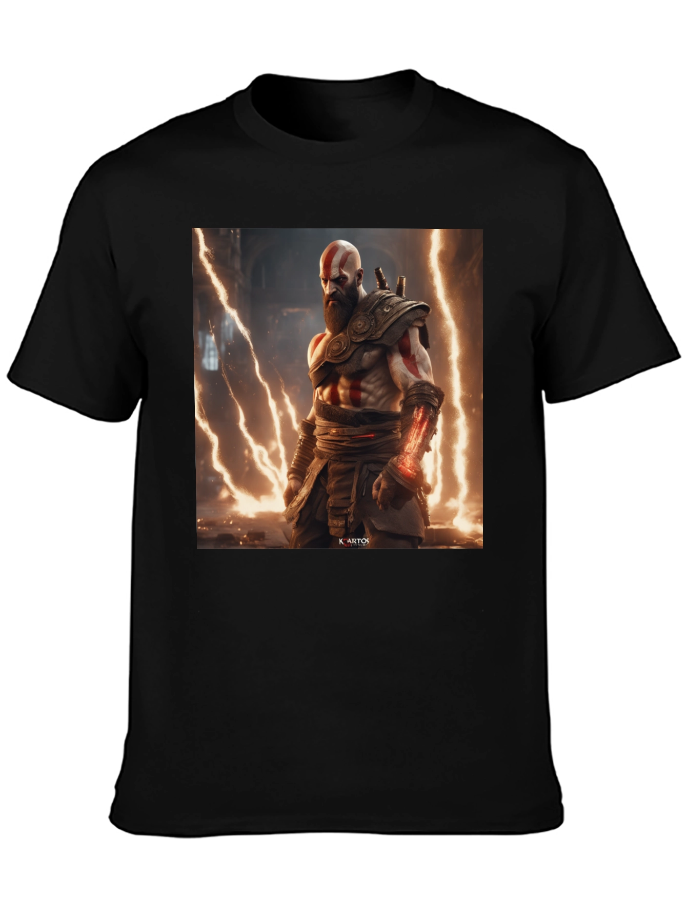 Kratos God of War Graphic Tee
