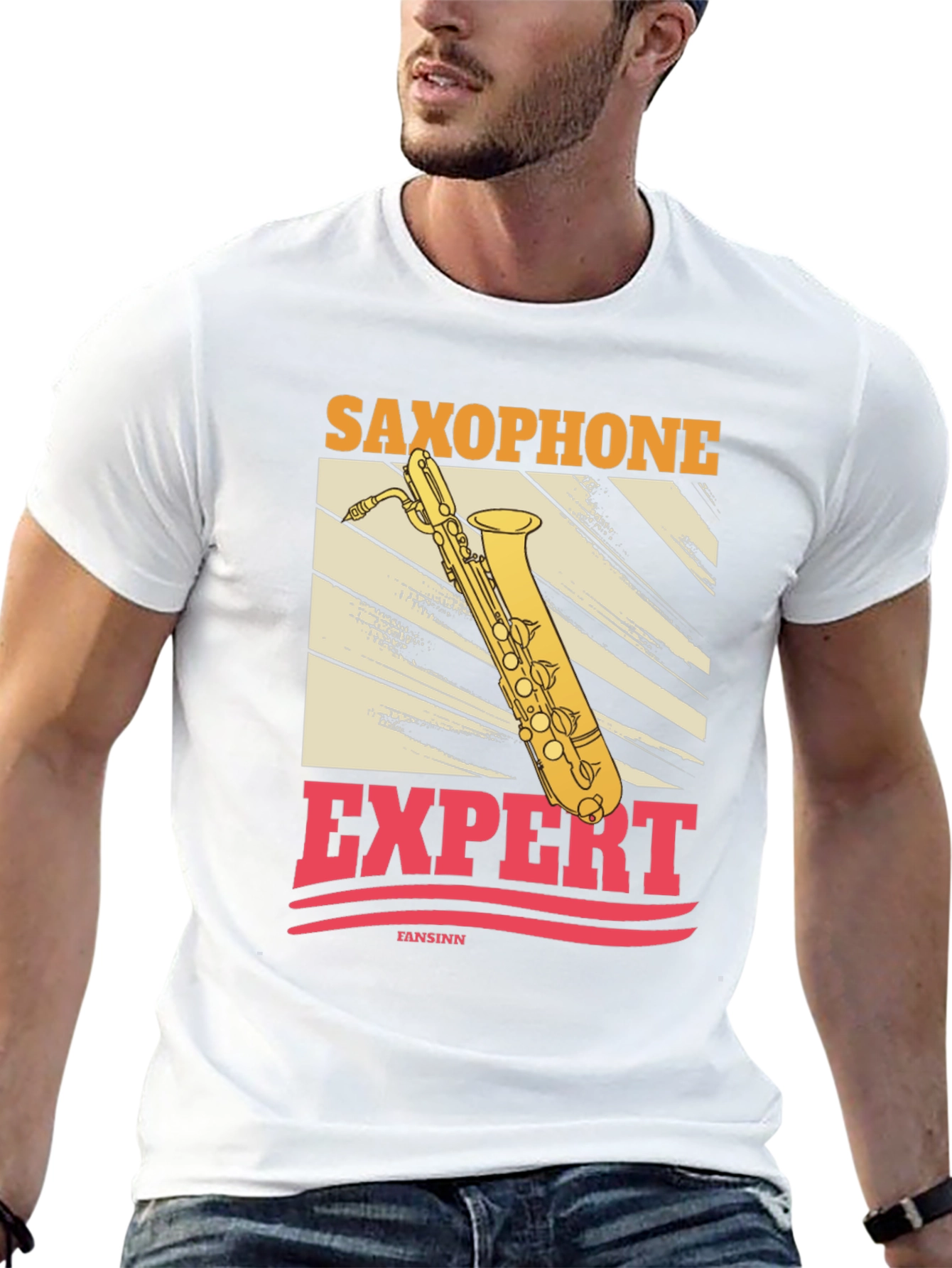 Saxophone Expert Graphic Tee - Musicians Style