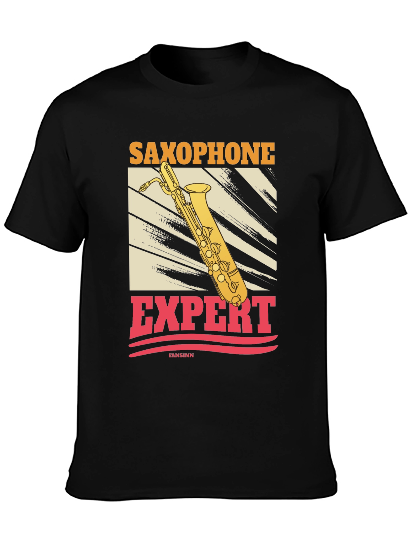 Saxophone Expert Graphic Tee - Musicians Style