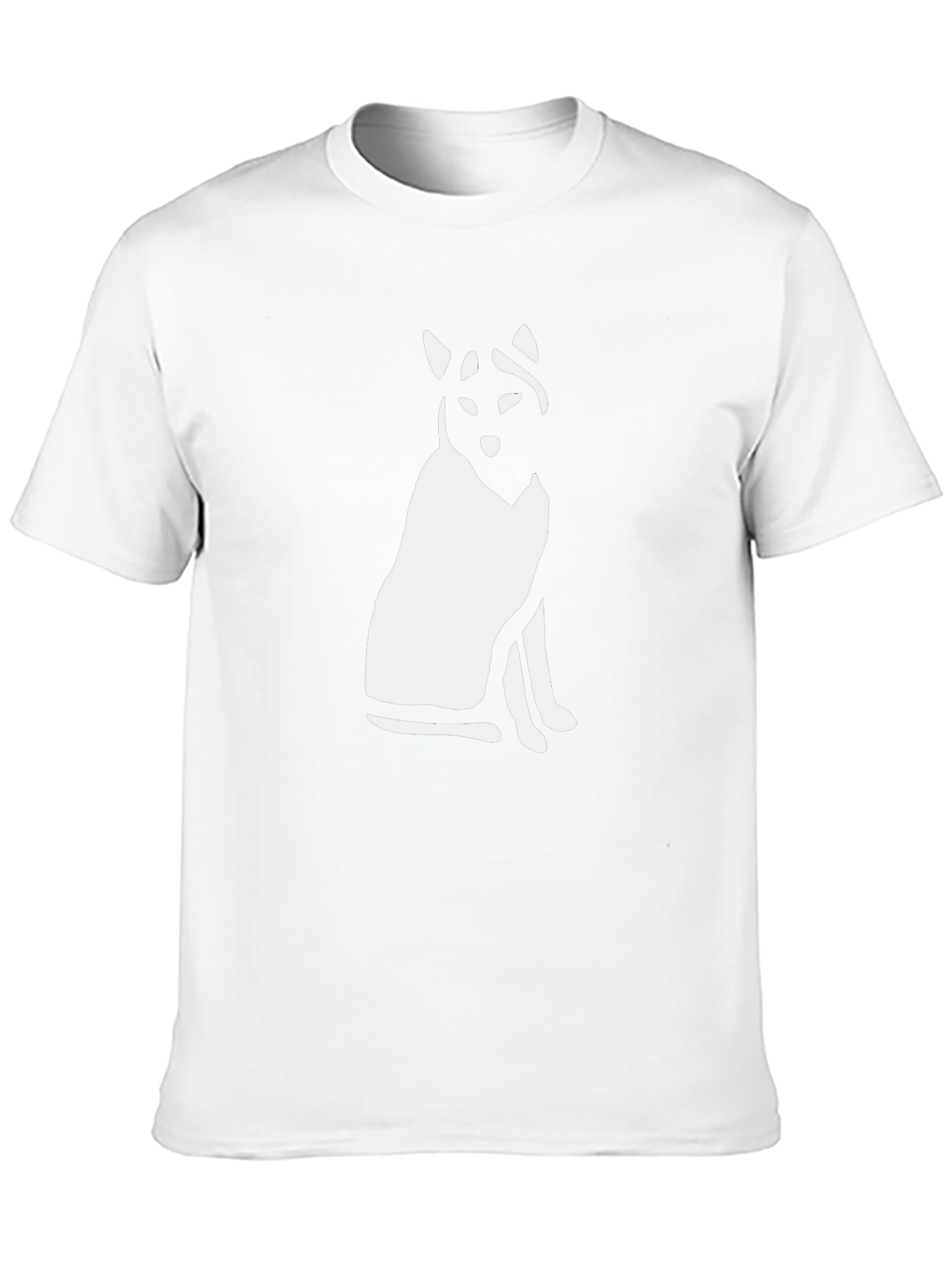 Cool Cat Graphic Tee - Black Cotton Blend