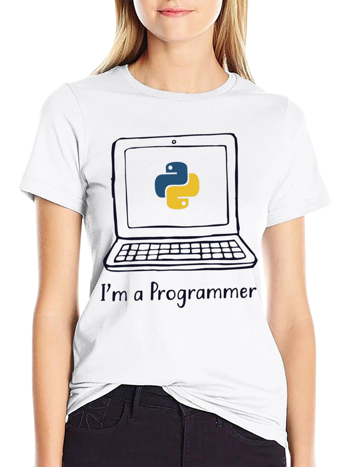 Python Programmer T-Shirt - Coding Design