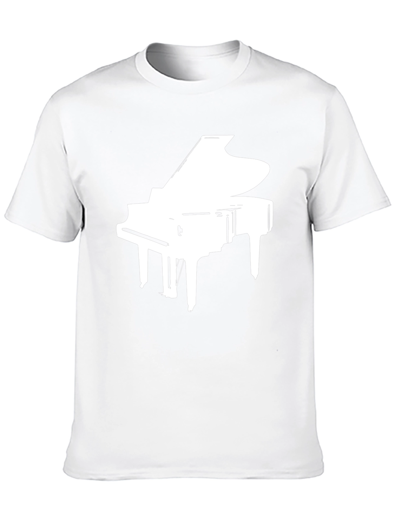 Grand Piano Graphic Tee - Black