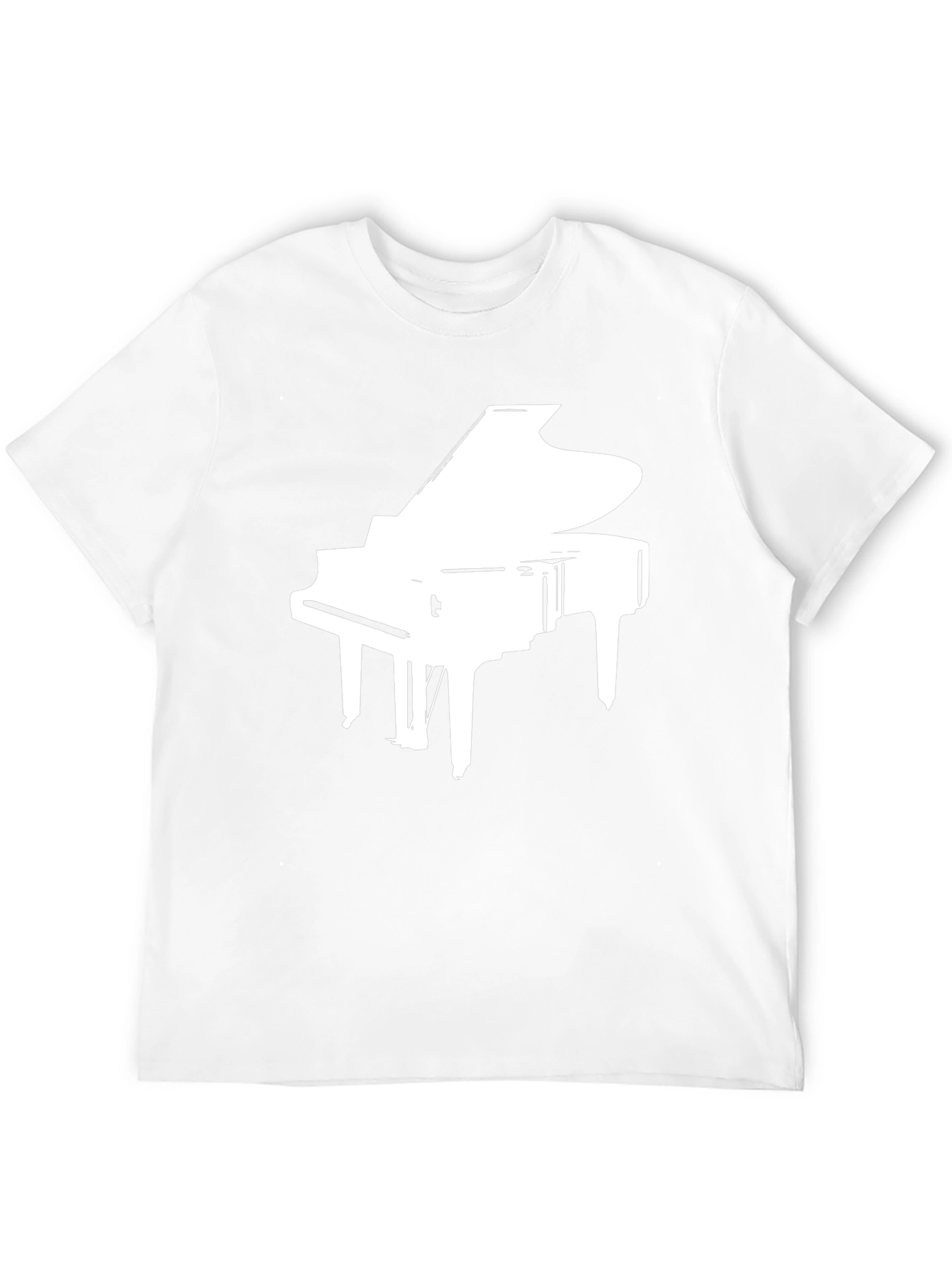 Grand Piano Graphic Tee - Black