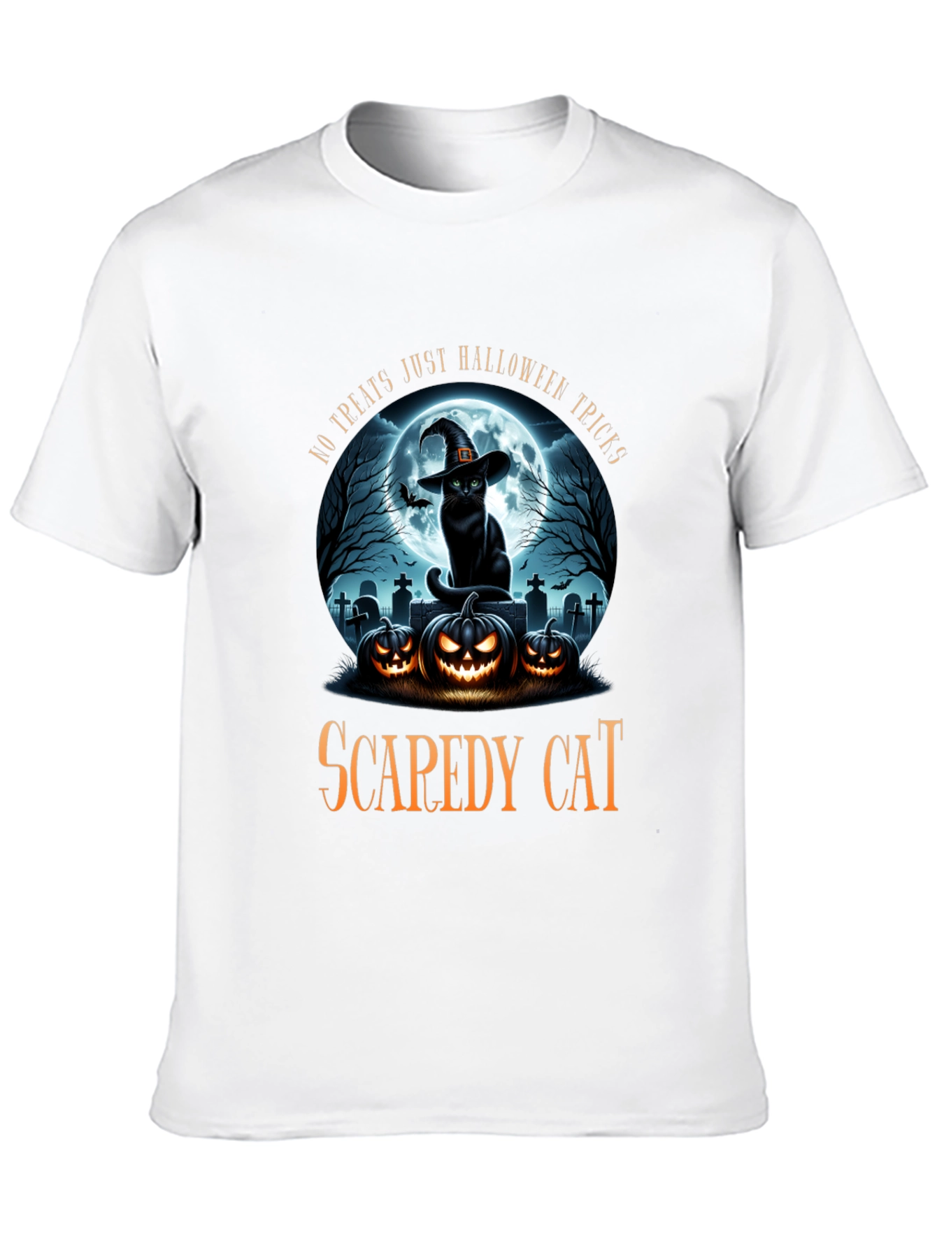 Halloween Cat T-Shirt - Scarey Cat Spices