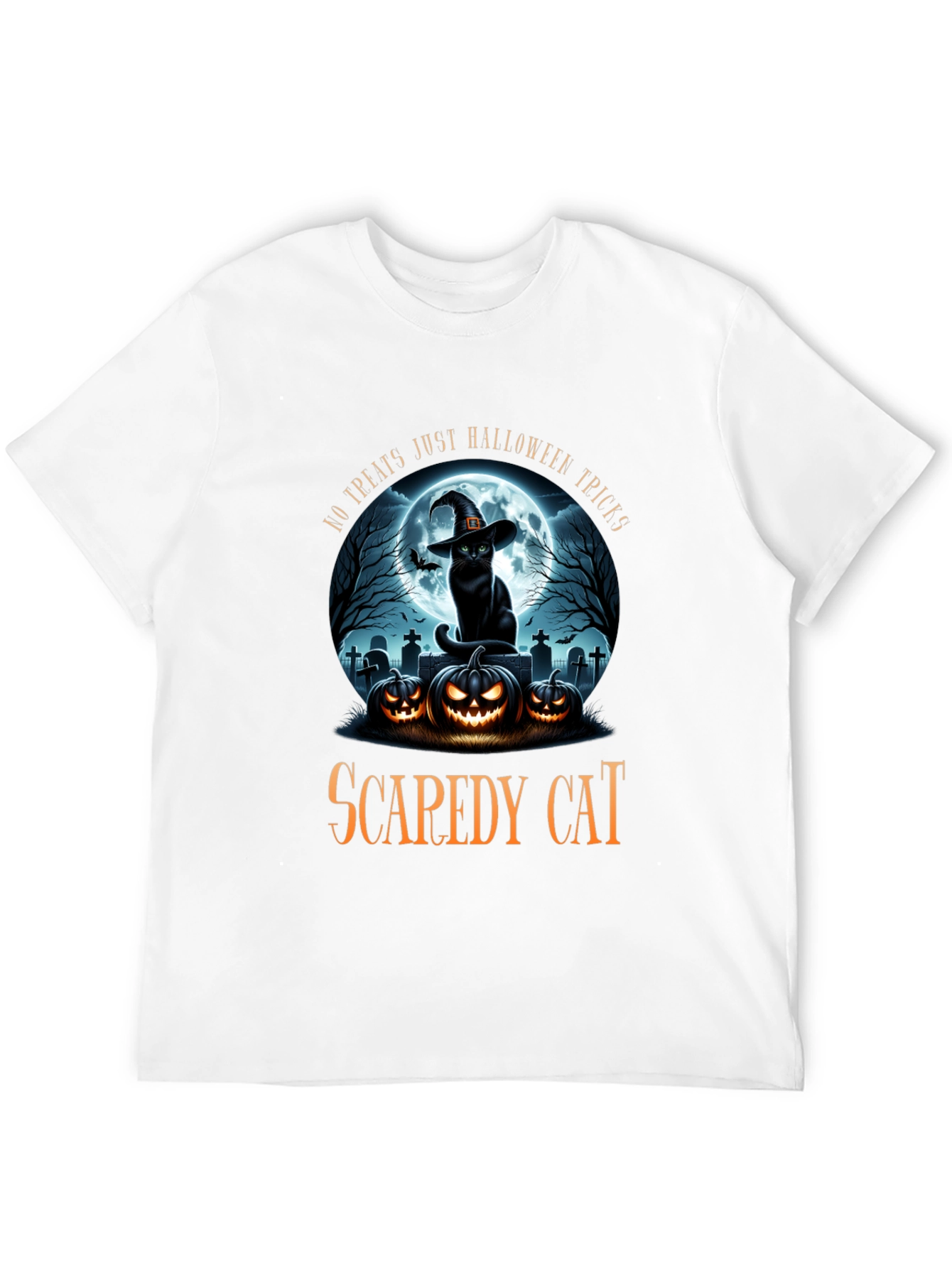 Halloween Cat T-Shirt - Scarey Cat Spices