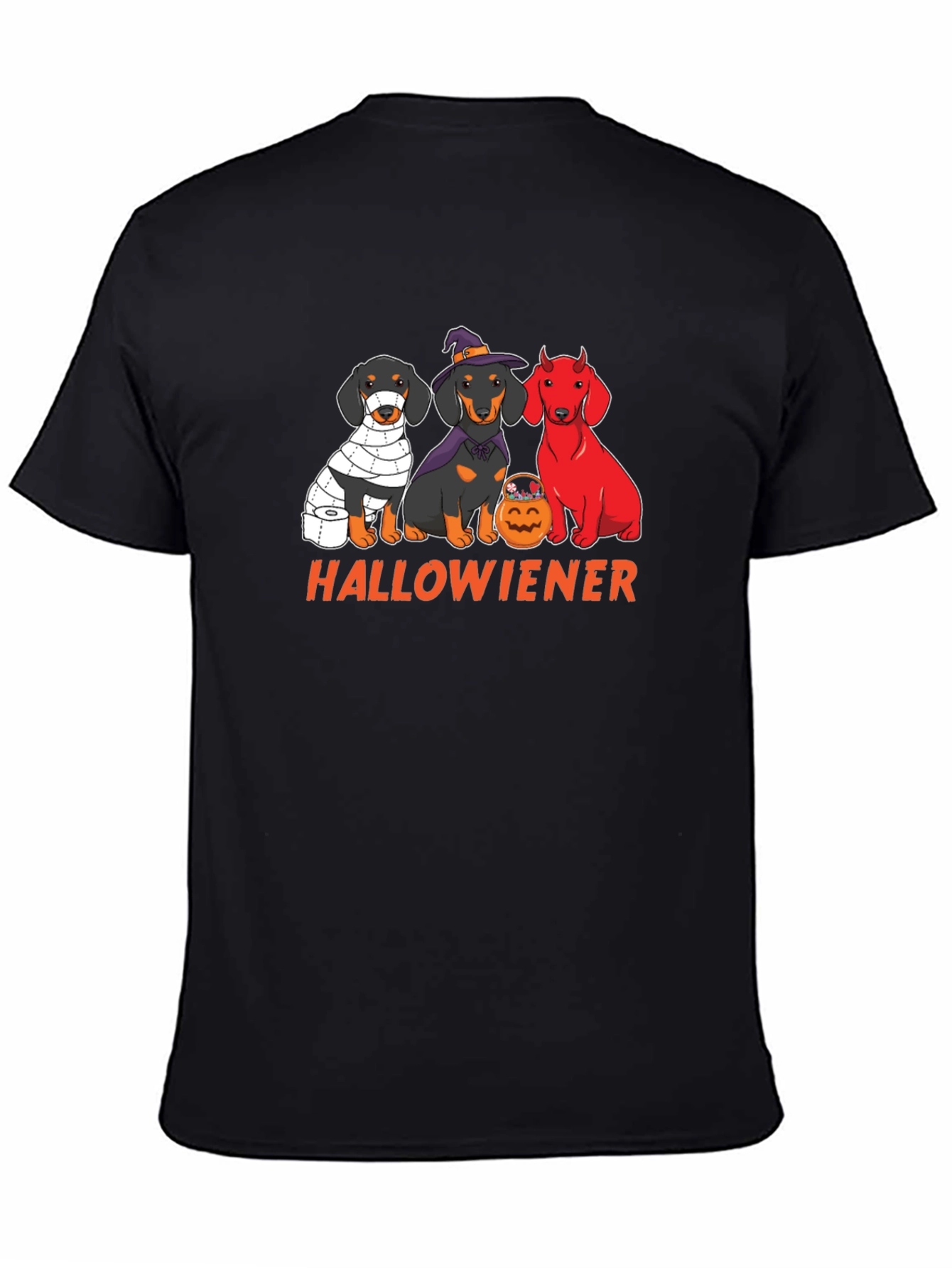 Hallowiener Dachshund Halloween T-Shirt