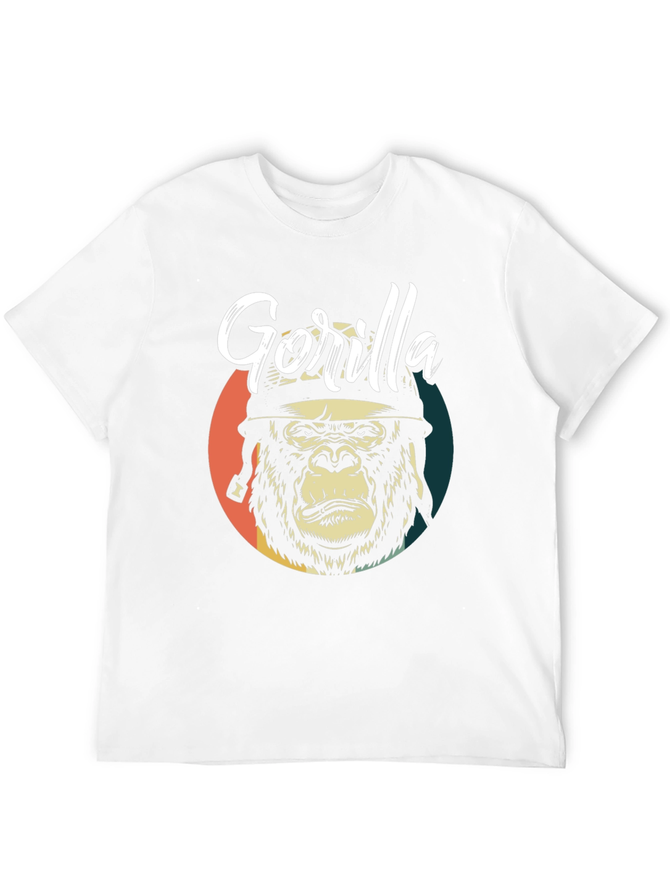 Gorilla Graphic Tee - Retro Style