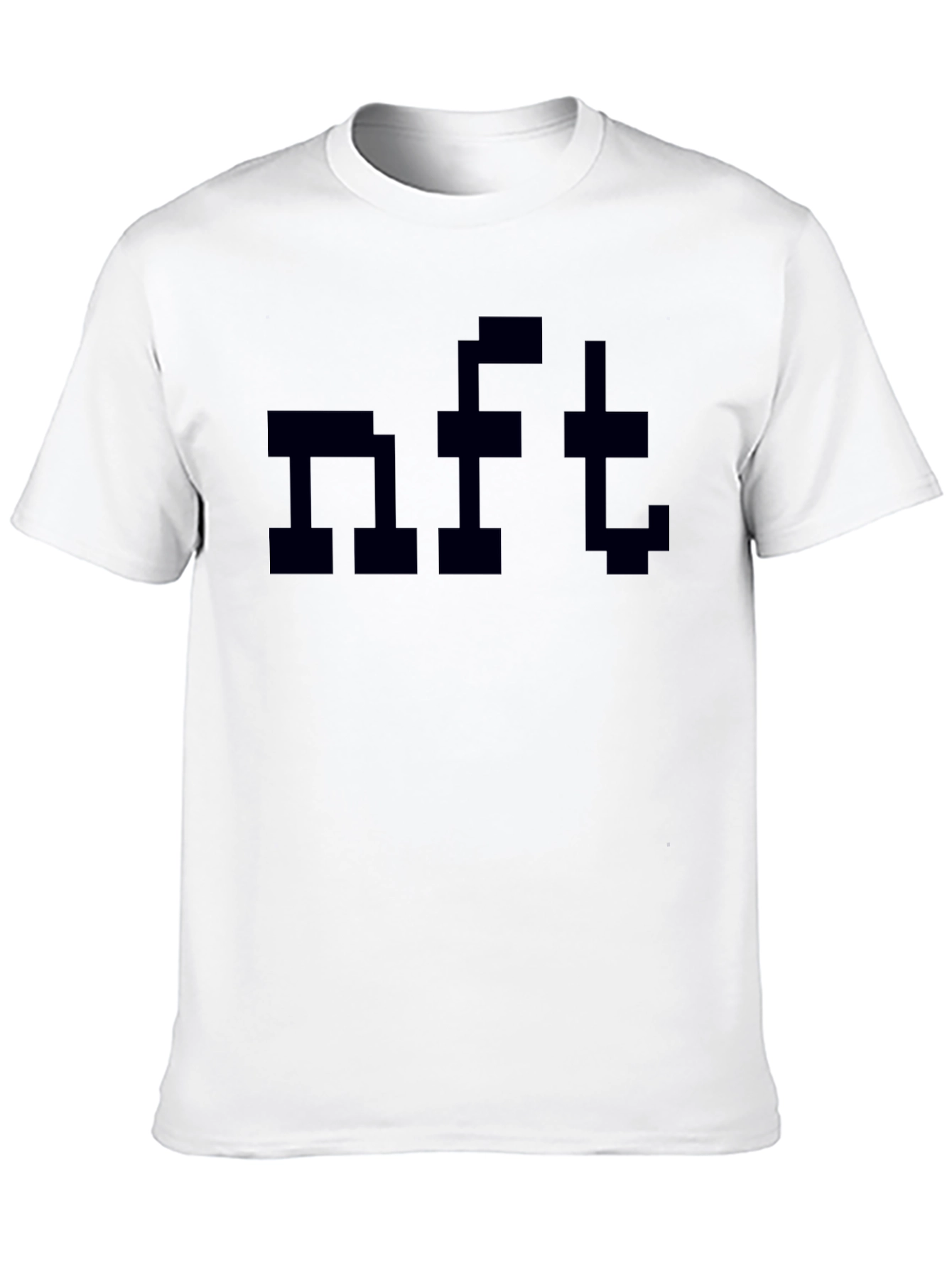 Pixelated NFT T-Shirt - Black Graphic Tee