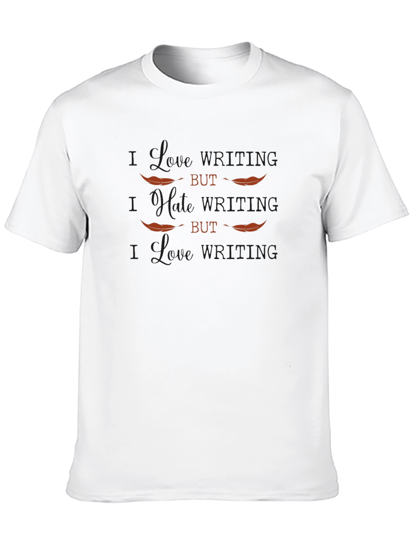 Funny Lie-telling T-Shirt - Casual Short Sleeve Tee