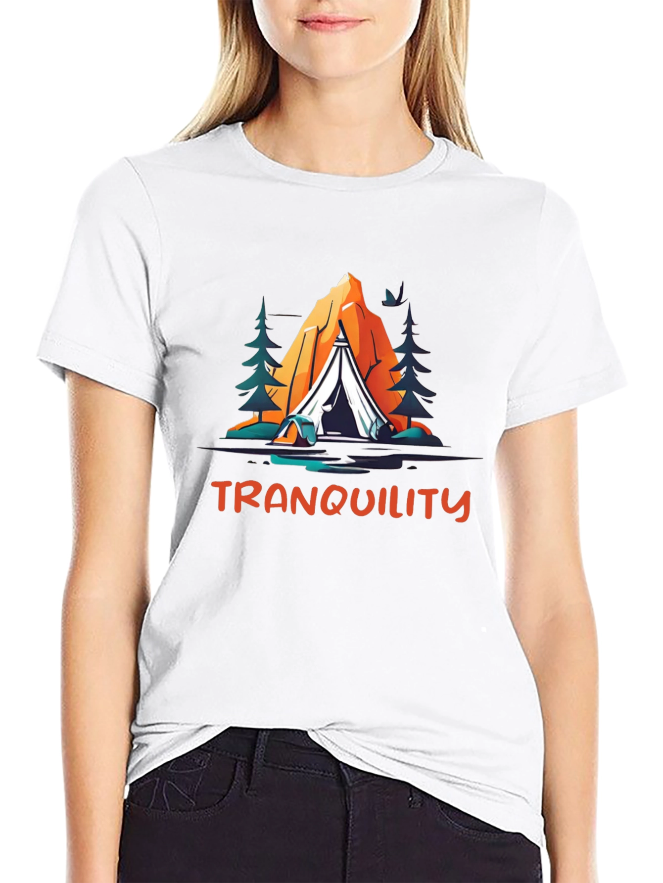 Tranquility Camping Graphic Tee