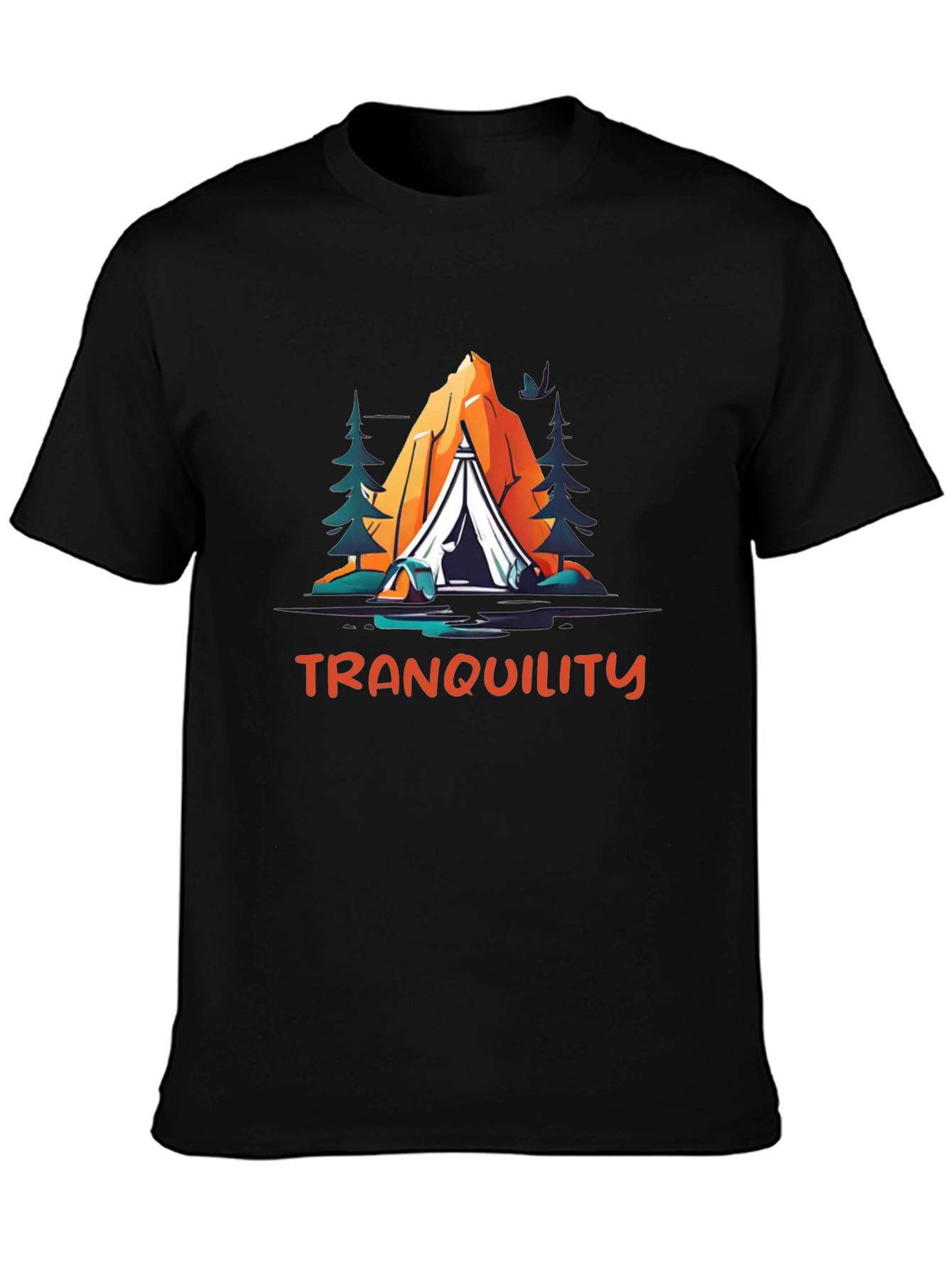 Tranquility Camping Graphic Tee