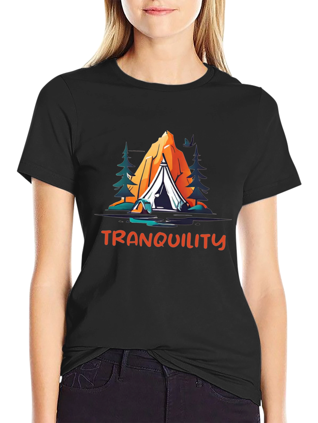 Tranquility Camping Graphic Tee
